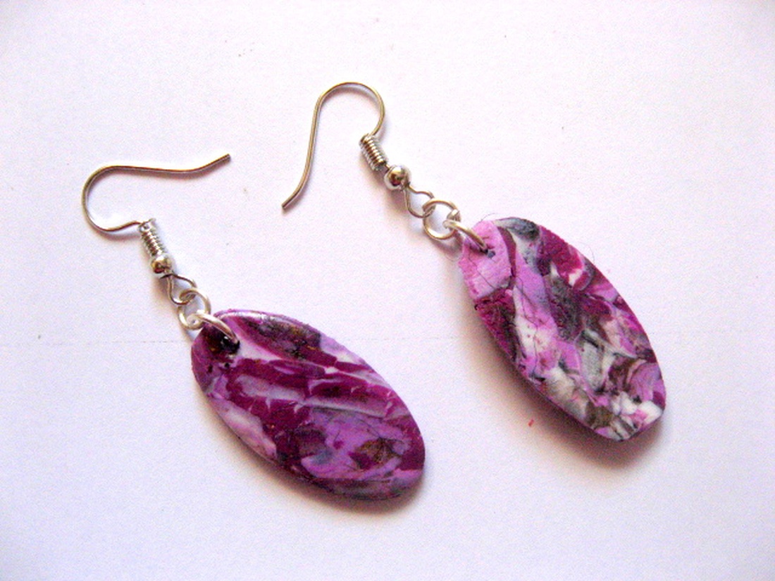 cercei fimo 50620 - bijuterii - cercei - cercei lungi - Artynos.ro