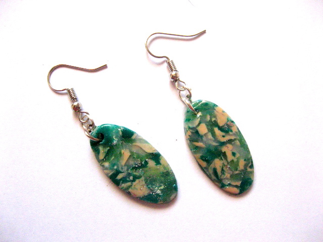 cercei fimo 50612 - bijuterii - cercei - cercei hoops - Artynos.ro