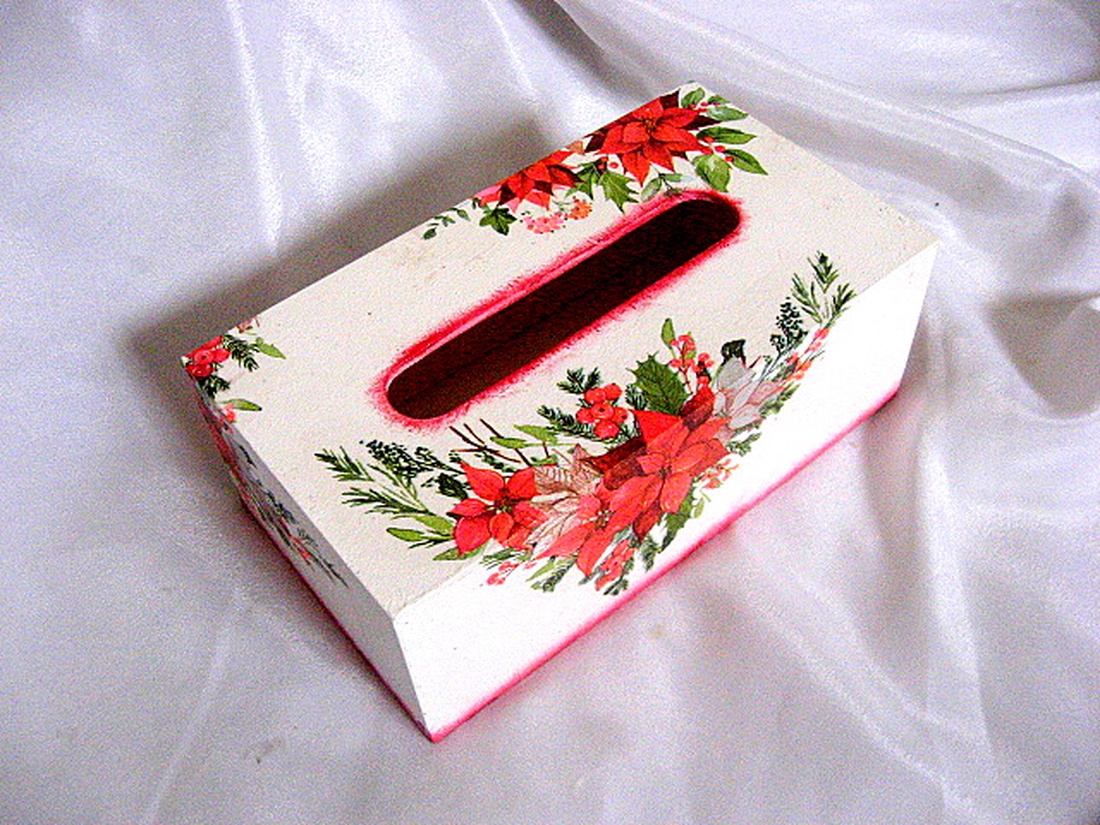 Cutie pt servetele de craciun 50694 - crăciun - decorațiuni de crăciun de casă - decor pentru masă de crăciun - Artynos.ro