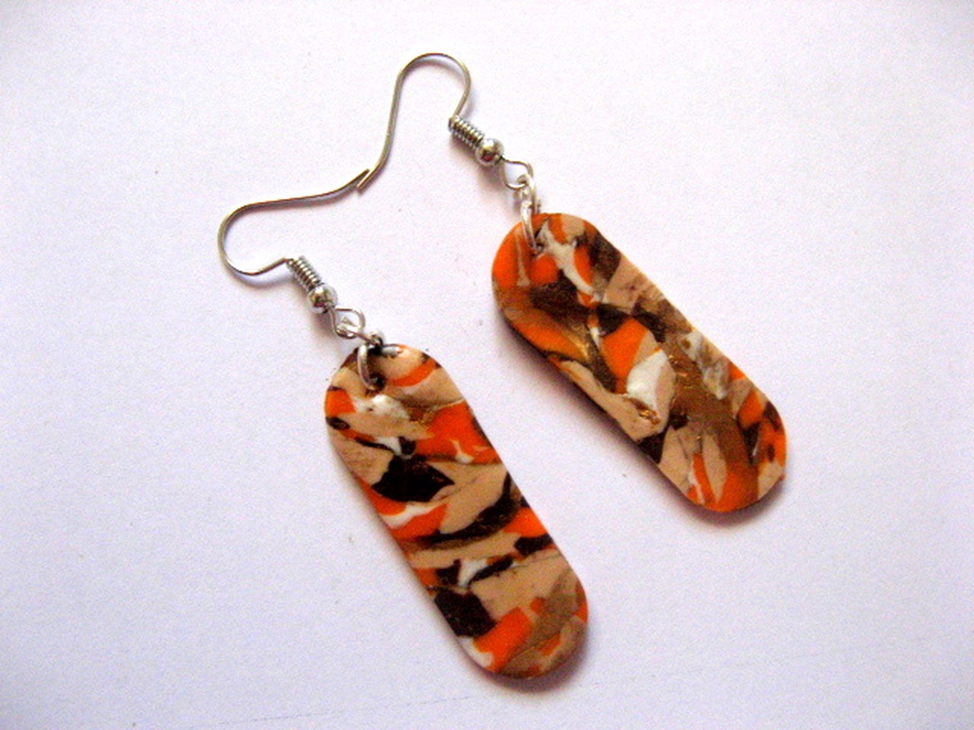 cercei fimo 50614 - bijuterii - cercei - cercei lungi - Artynos.ro