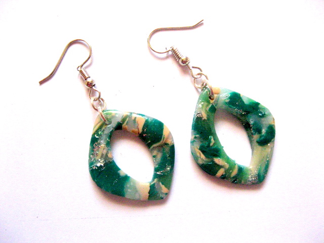 cercei fimo 50615 - bijuterii - cercei - cercei lungi - Artynos.ro