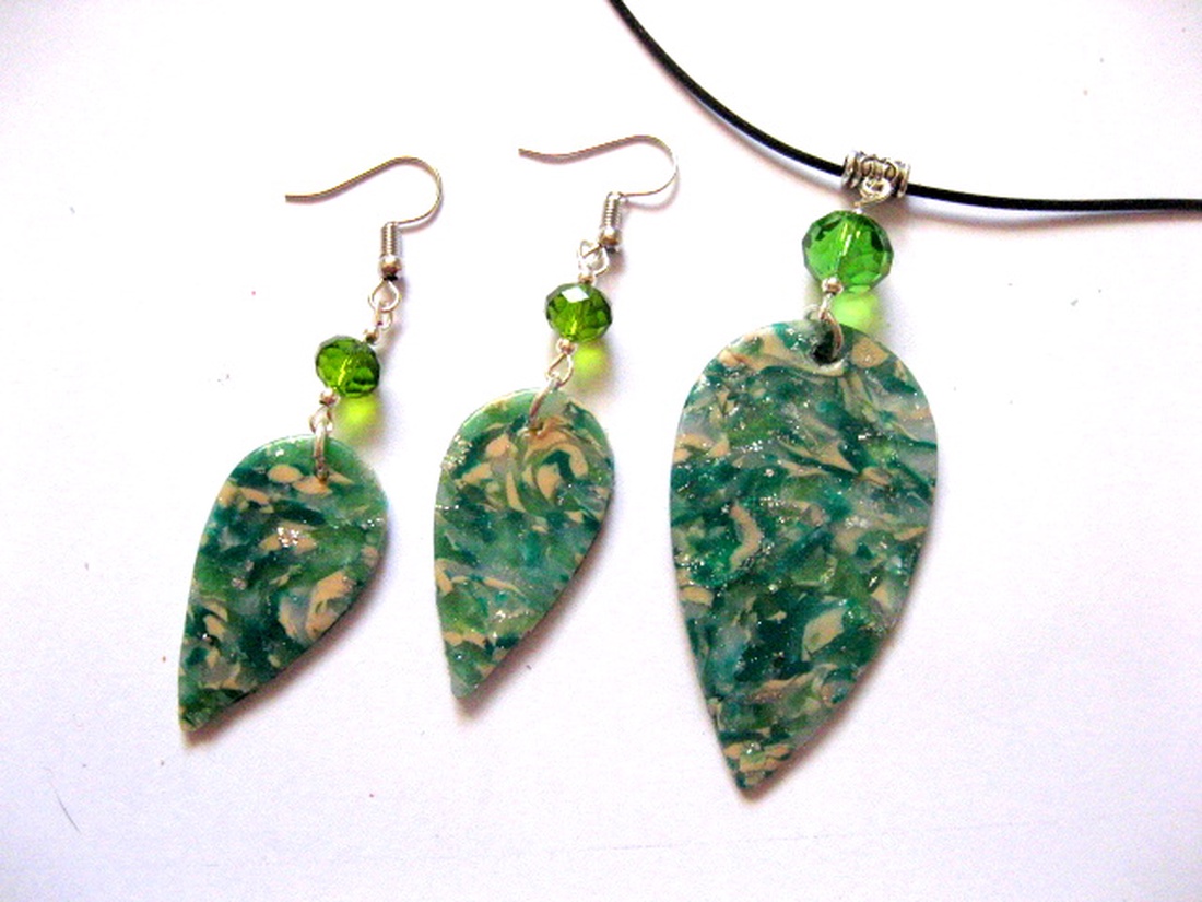 set bijuterii cu fimo 50627 - bijuterii - seturi de bijuterii - Artynos.ro