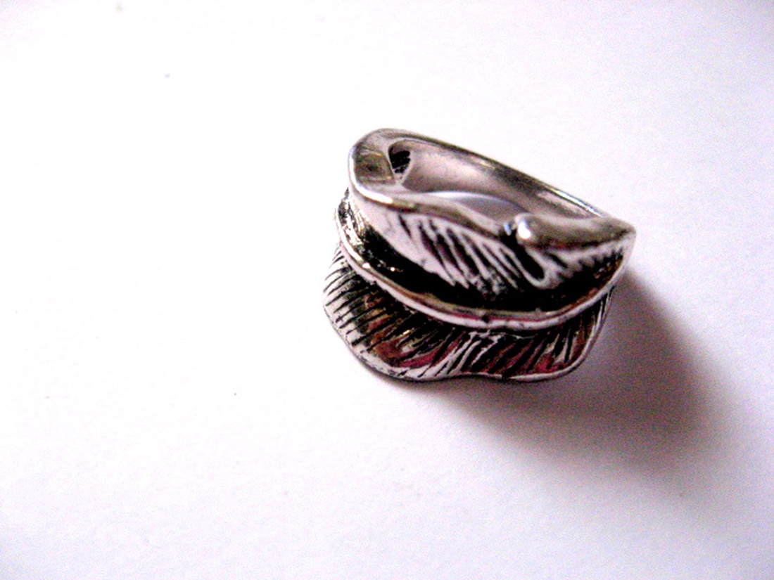 inel frunza 50895 - bijuterii - inele - inele statement - Artynos.ro