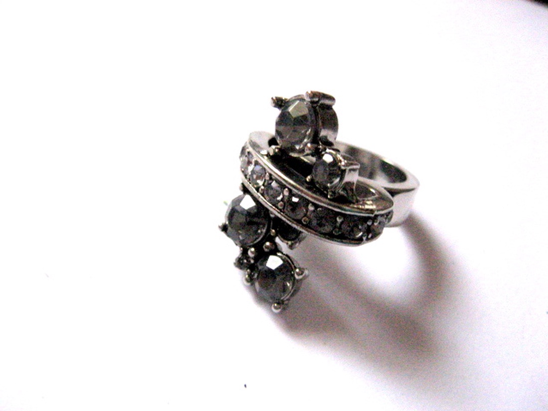 inel cu strasuri 50959 - bijuterii - inele - inele statement - Artynos.ro