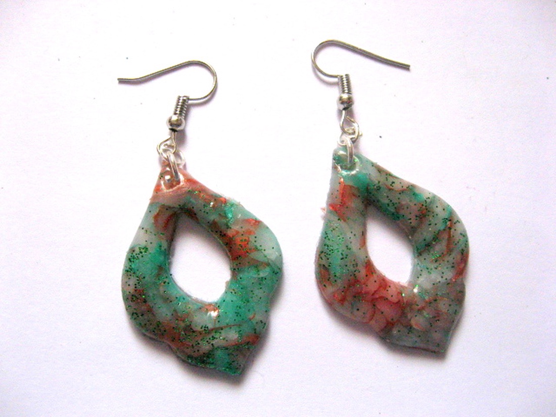 cercei fimo 51177 - bijuterii - cercei - cercei lungi - Artynos.ro