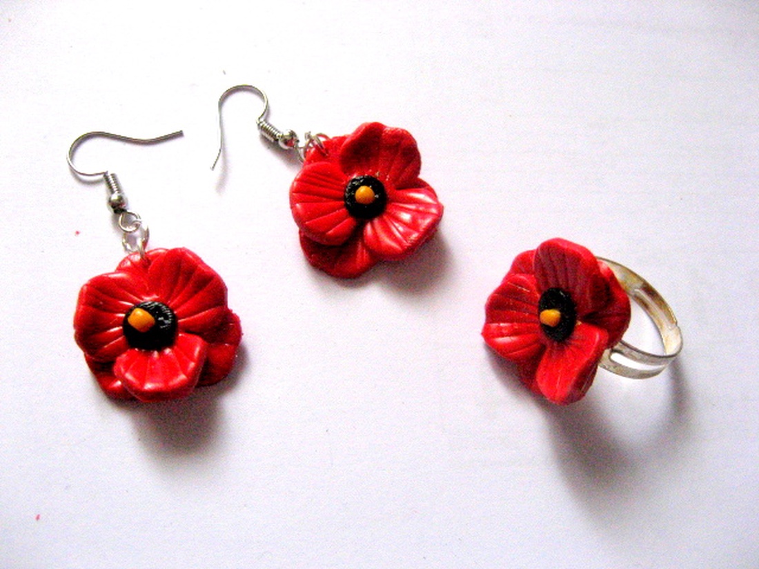 set  fimo cu maci 51231 - bijuterii - seturi de bijuterii - Artynos.ro