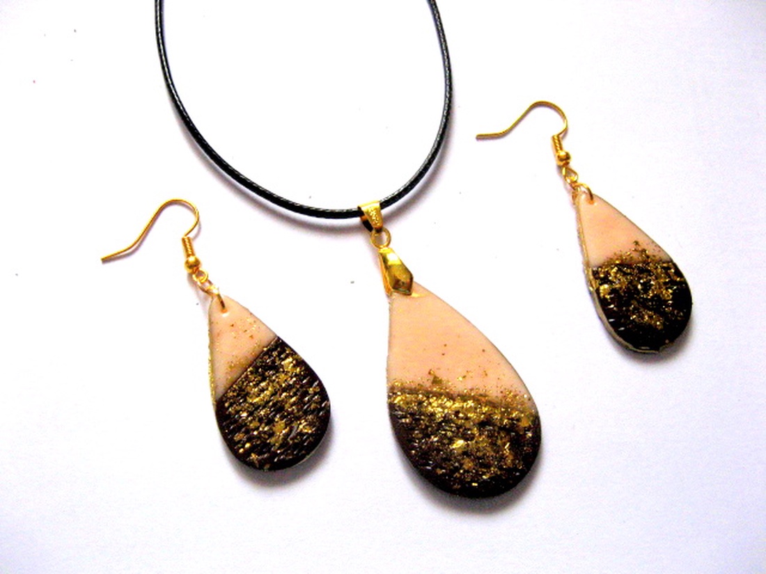 set bijuterii cu fimo 51181 - bijuterii - seturi de bijuterii - Artynos.ro