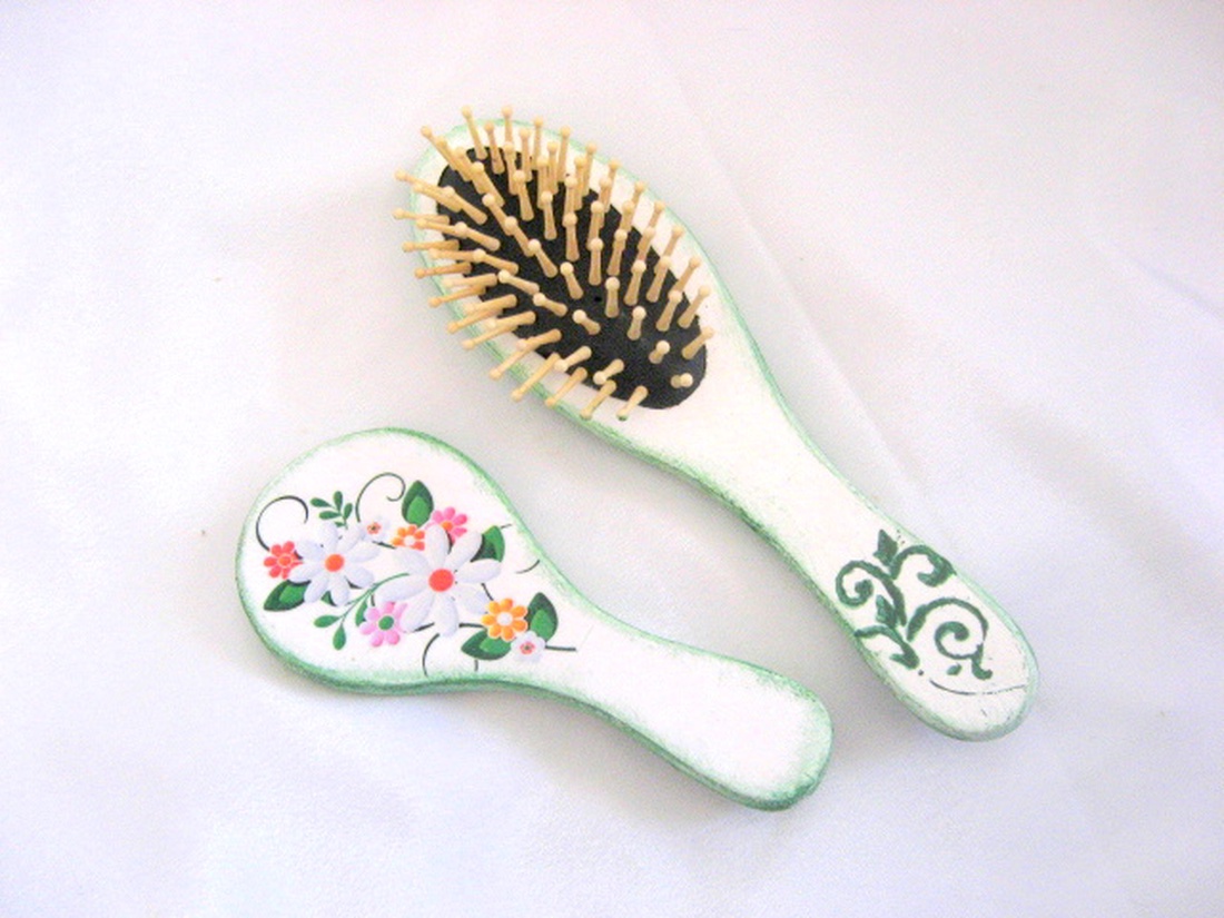 set perie de par si oglinda 51335 - casă & stil de viață - mașină - accesorii de oglindă - Artynos.ro