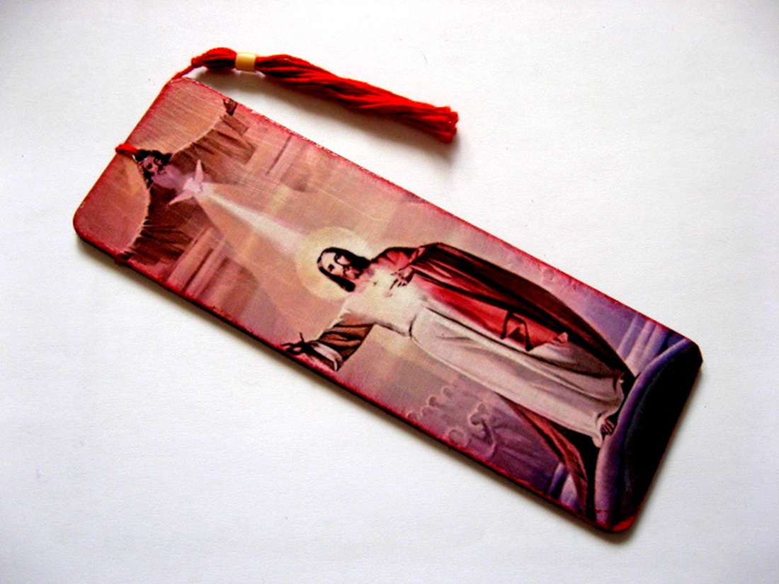 semn de carte cu Sfanta Treime 51853 - cărți și creații cu tematică muzicală, cadouri - semn de carte - Artynos.ro