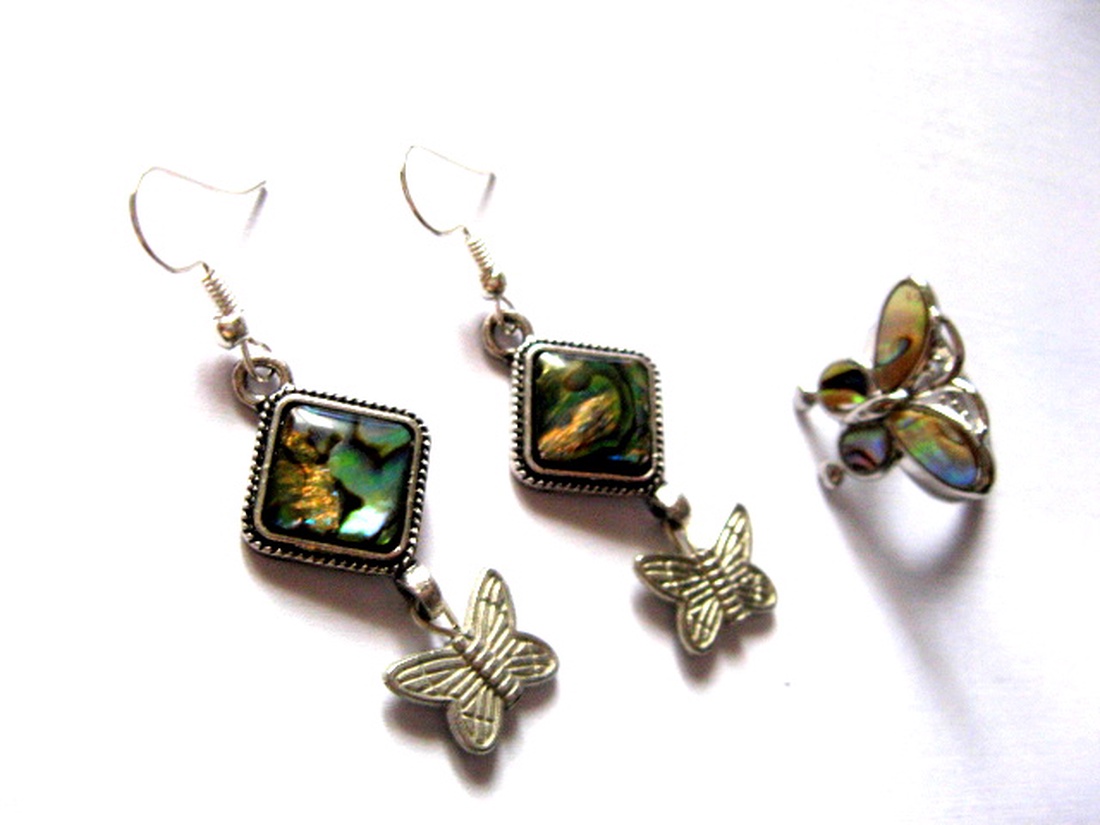 Set bijuterii sidef paua 52086 - bijuterii - seturi de bijuterii - Artynos.ro