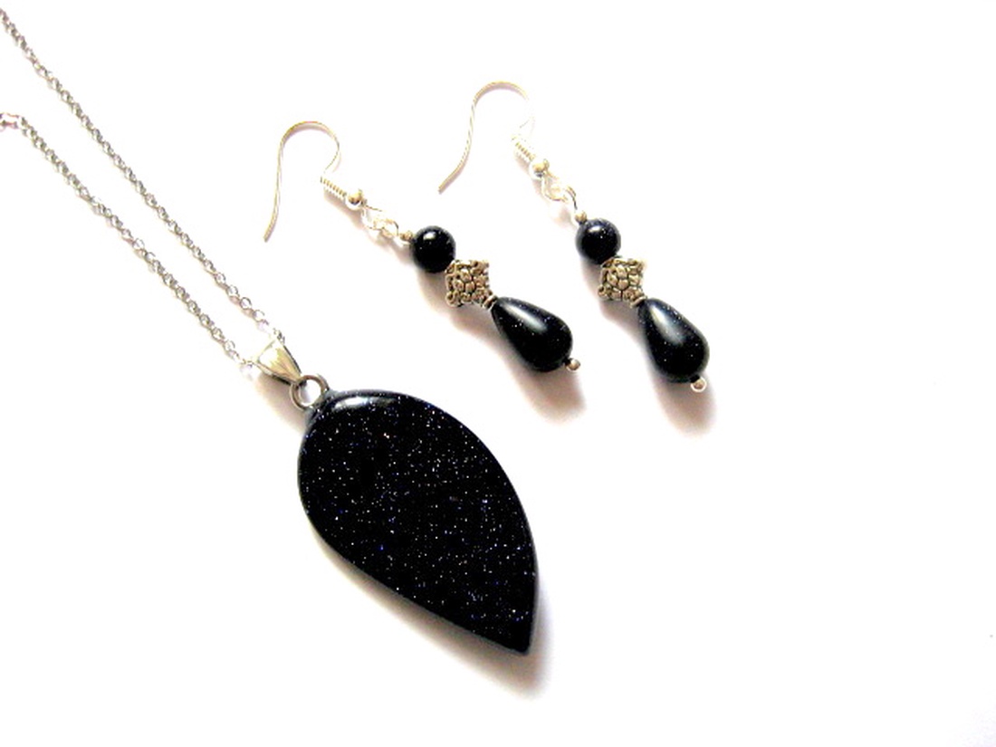 Set bijuterii  cu  goldstone  52260 - bijuterii - seturi de bijuterii - Artynos.ro