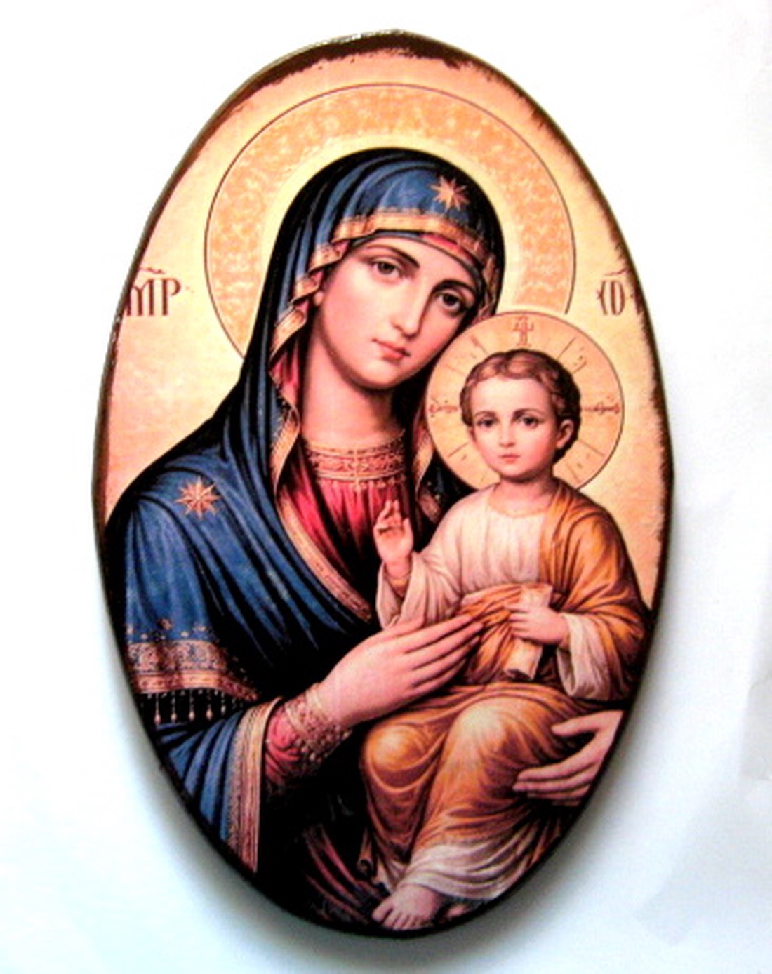 Tablou pe lemn .cu Maica Domnului 52578 - casă & stil de viață - accesorii religioase - icoane cu sfinți - Artynos.ro