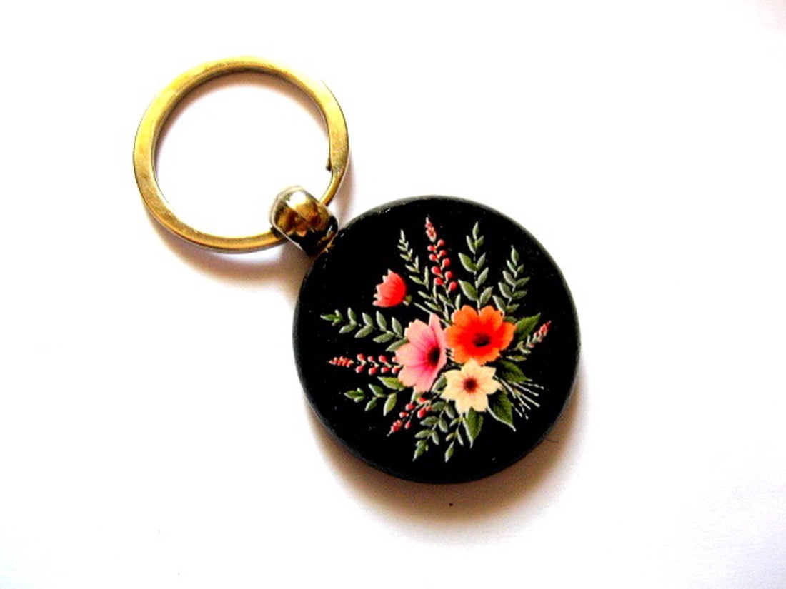 breloc pe lemn 52726 - genți și portofele - accesorii genți - breloc - Artynos.ro