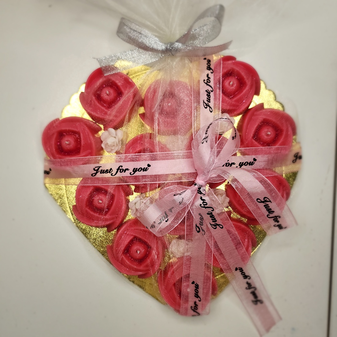 �Inimă de Trandafiri pentru Ziua Îndrăgostiților � - casă & stil de viață - lumânări, parfumuri, arome - ceară parfumată - Artynos.ro