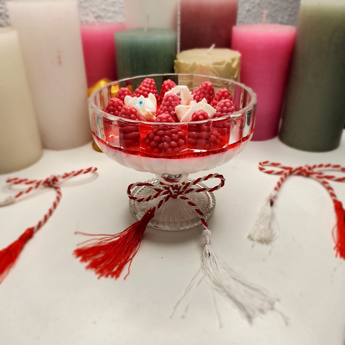 Lumânare Raspberryand Jelly CreamLumânare Raspberryand Jelly Cream - casă & stil de viață - lumânări, parfumuri, arome - felinar cu lumânare - Artynos.ro