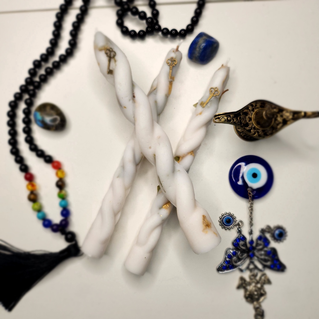 Lumânare Ritual Deschiderea Drumurilor - casă & stil de viață - lumânări, parfumuri, arome - felinar cu lumânare - Artynos.ro