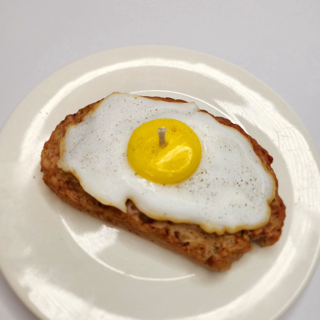 Lumanare Artizanala Toast cu Ou si Piper  - casă & stil de viață - lumânări, parfumuri, arome - difuzor de arome - Artynos.ro