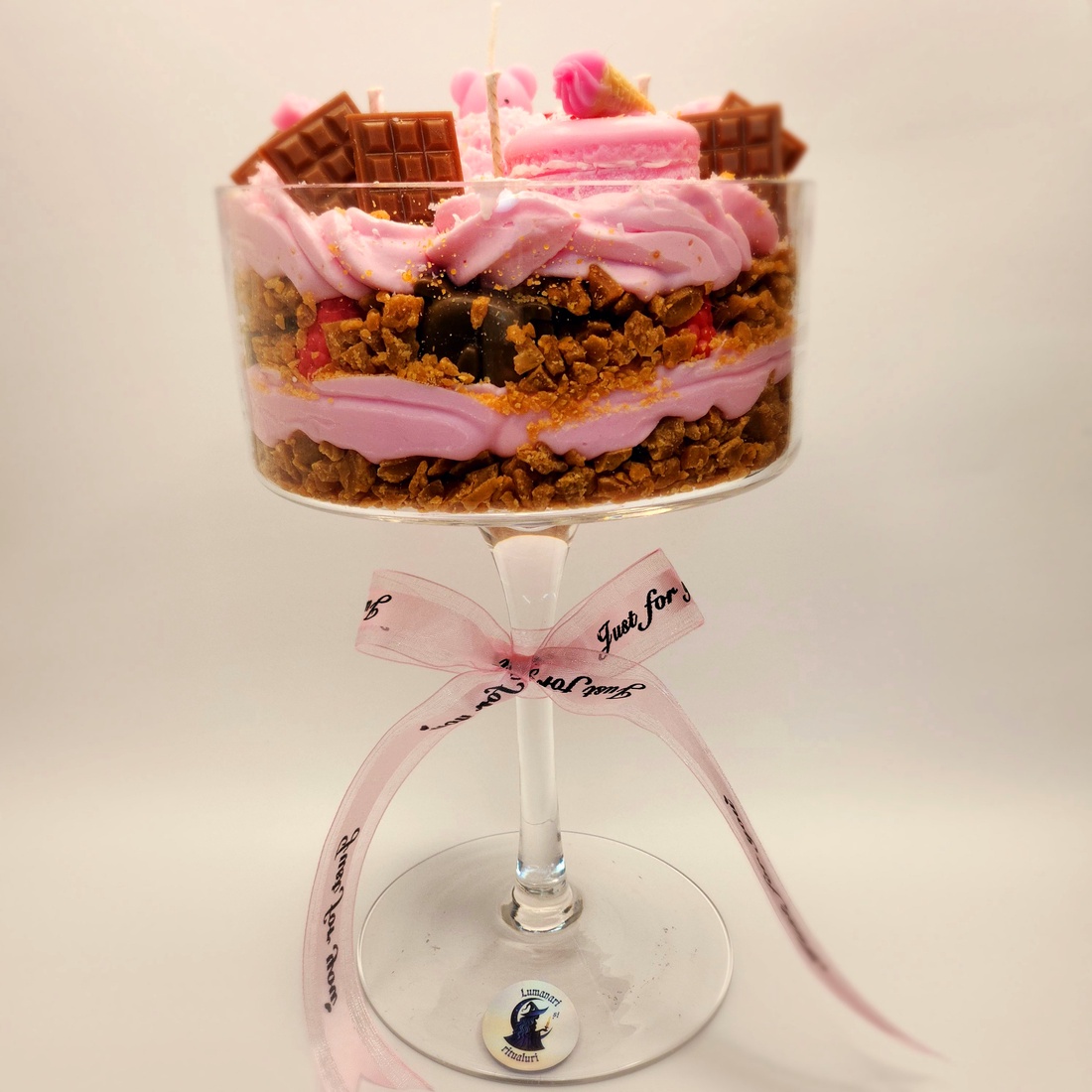 Lumanare Artizanala Prăjitură XXL - casă & stil de viață - lumânări, parfumuri, arome - lumânări artizanale - Artynos.ro