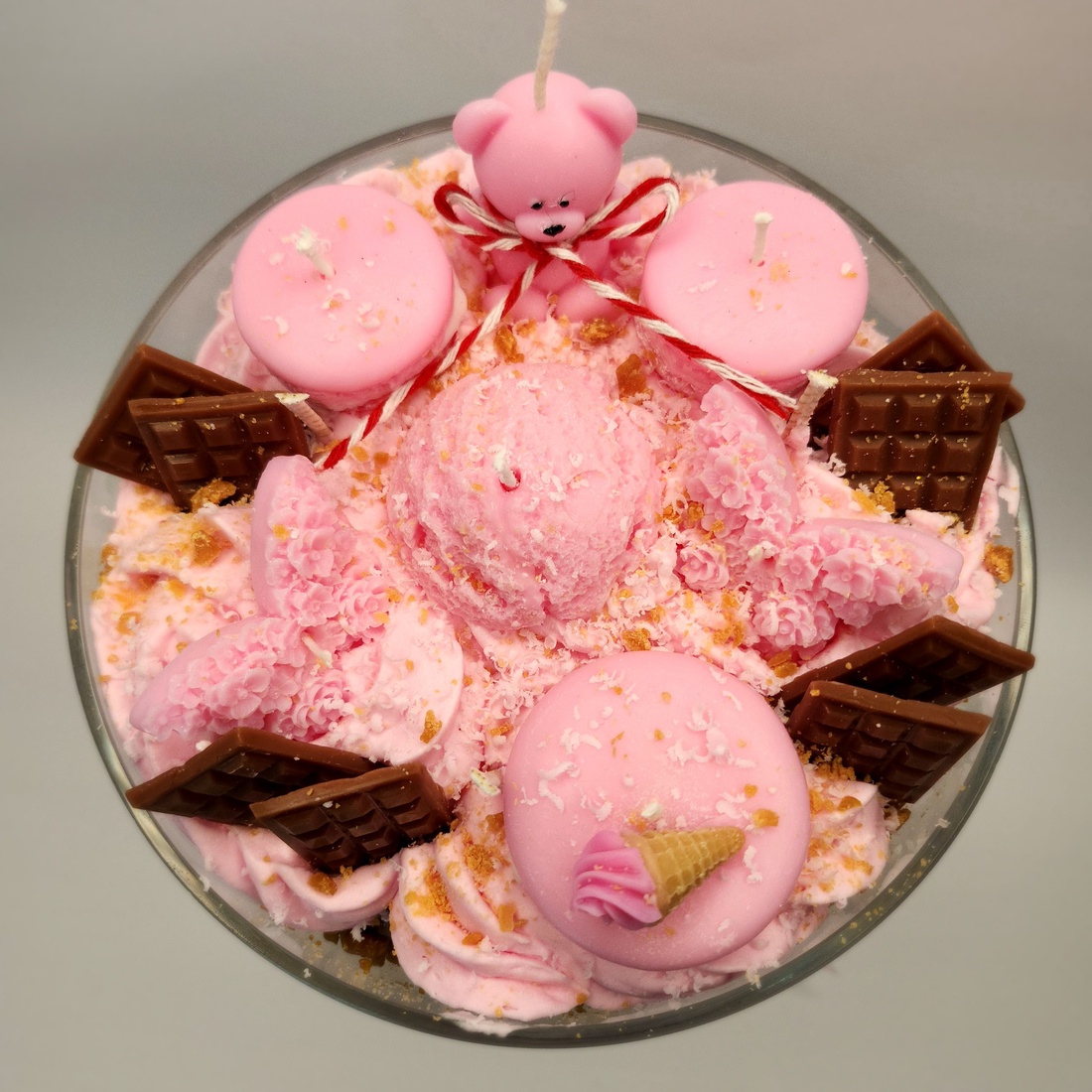 Lumanare Artizanala Prăjitură XXL - casă & stil de viață - lumânări, parfumuri, arome - lumânări artizanale - Artynos.ro