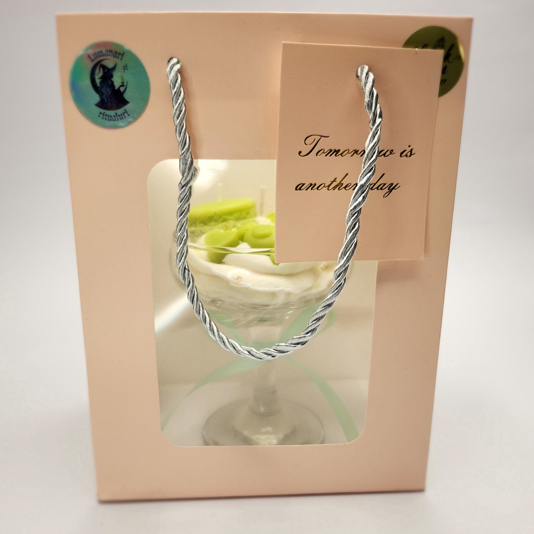 Sweet Serenity Macaron Cup  - casă & stil de viață - lumânări, parfumuri, arome - lumânări artizanale - Artynos.ro