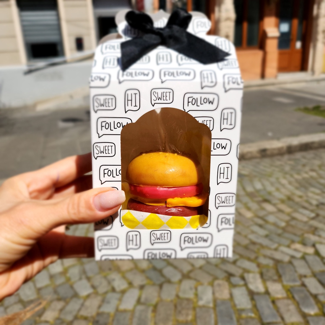 Lumânare Hamburger, The Real Deal - casă & stil de viață - lumânări, parfumuri, arome - felinar cu lumânare - Artynos.ro