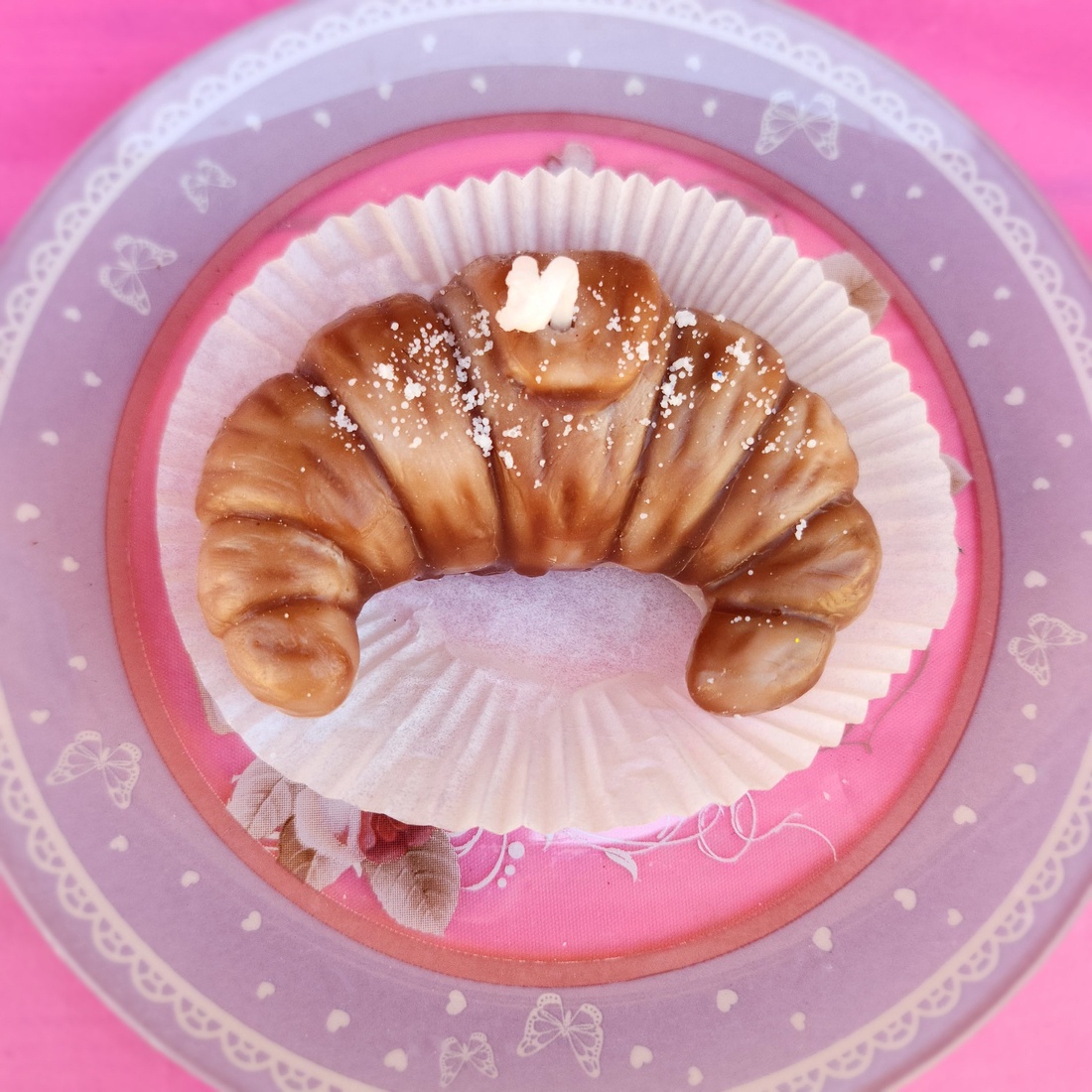 Lumanare Croissant sau Mărturie Parfumată  - casă & stil de viață - lumânări, parfumuri, arome - felinar cu lumânare - Artynos.ro