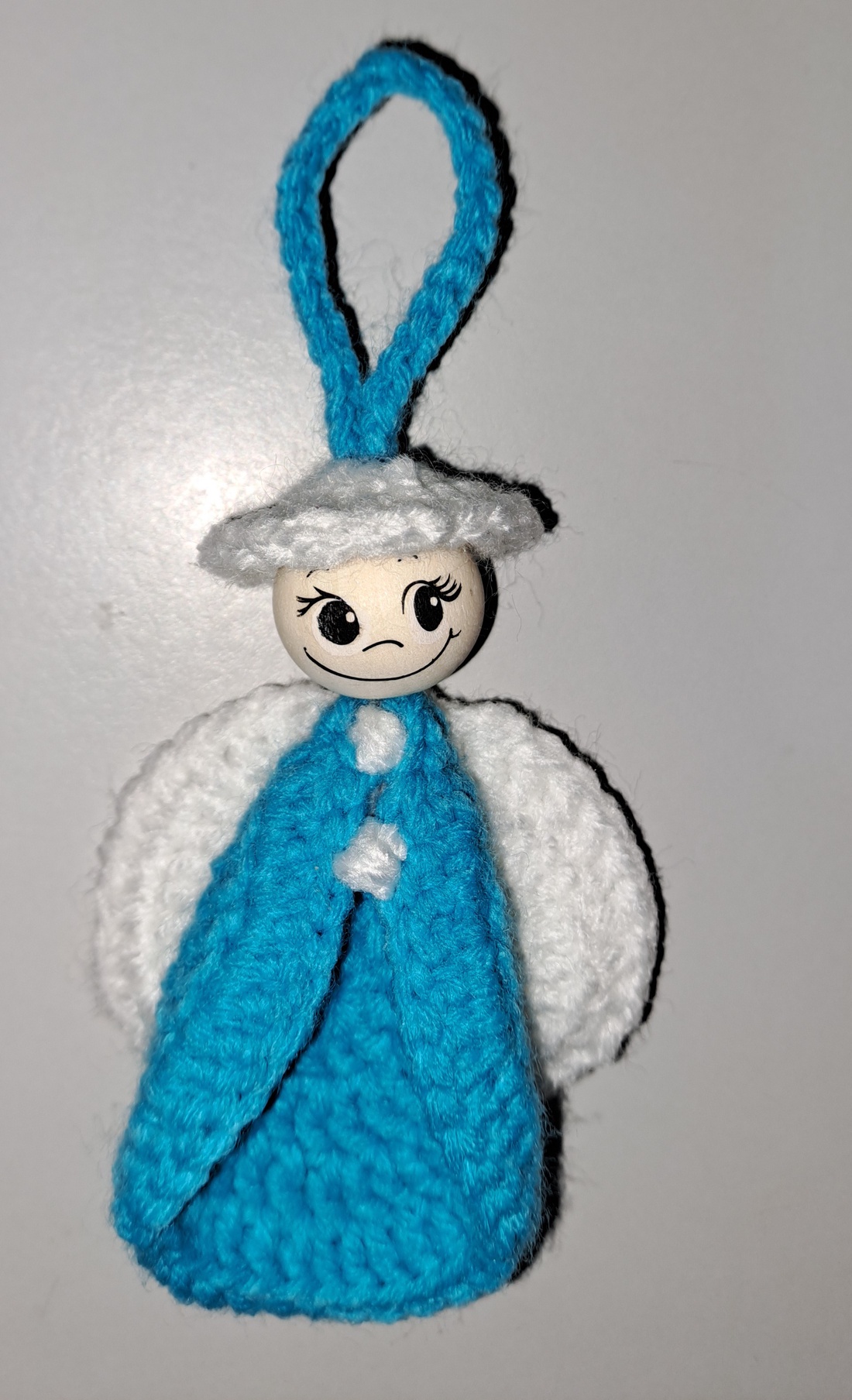 Ingerasi crosetați - crăciun - decorațiuni de crăciun de casă - figurine pentru pomul de crăciun - Artynos.ro