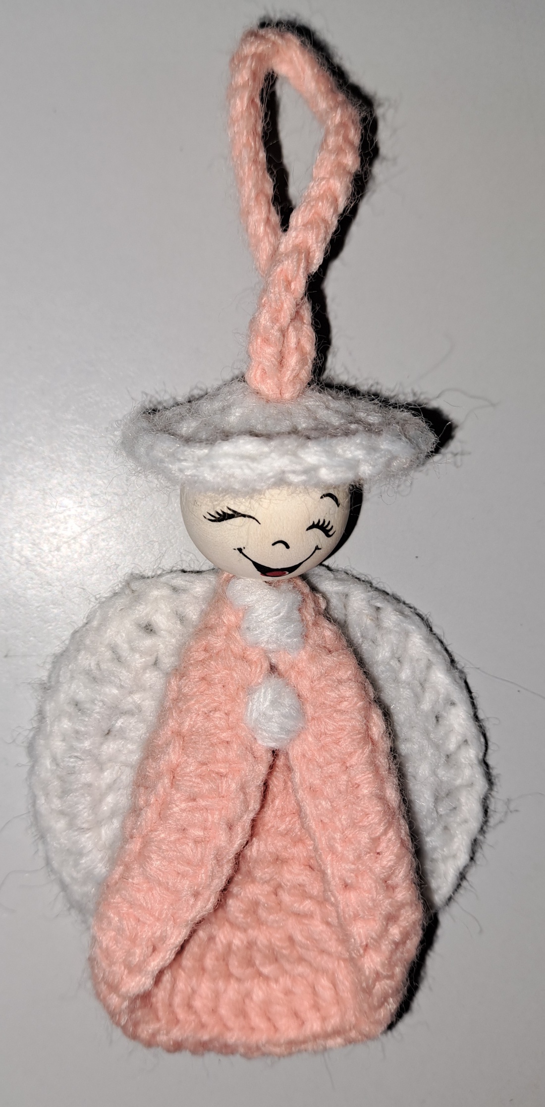 Ingerasi crosetați - crăciun - decorațiuni de crăciun de casă - figurine pentru pomul de crăciun - Artynos.ro