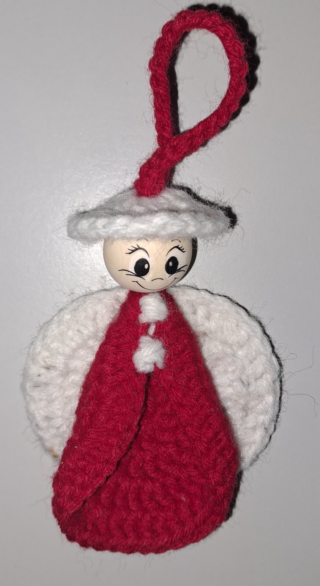 Ingerasi crosetați - crăciun - decorațiuni de crăciun de casă - figurine pentru pomul de crăciun - Artynos.ro