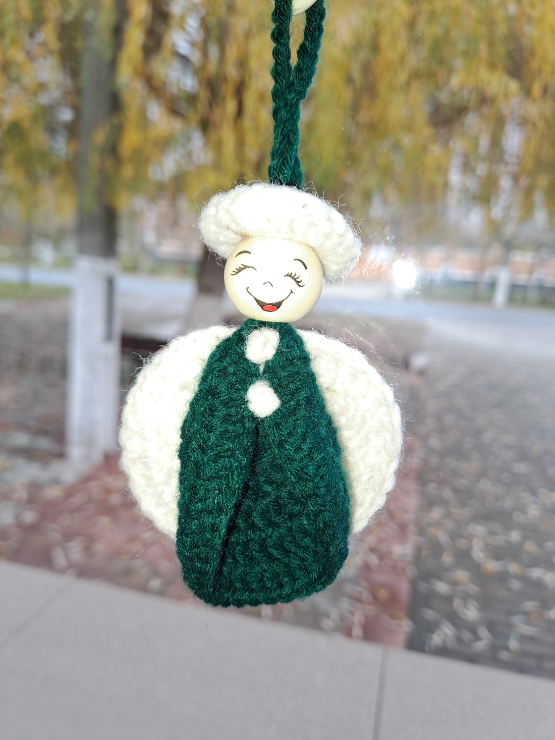 Ingerasi crosetați - crăciun - decorațiuni de crăciun de casă - figurine pentru pomul de crăciun - Artynos.ro