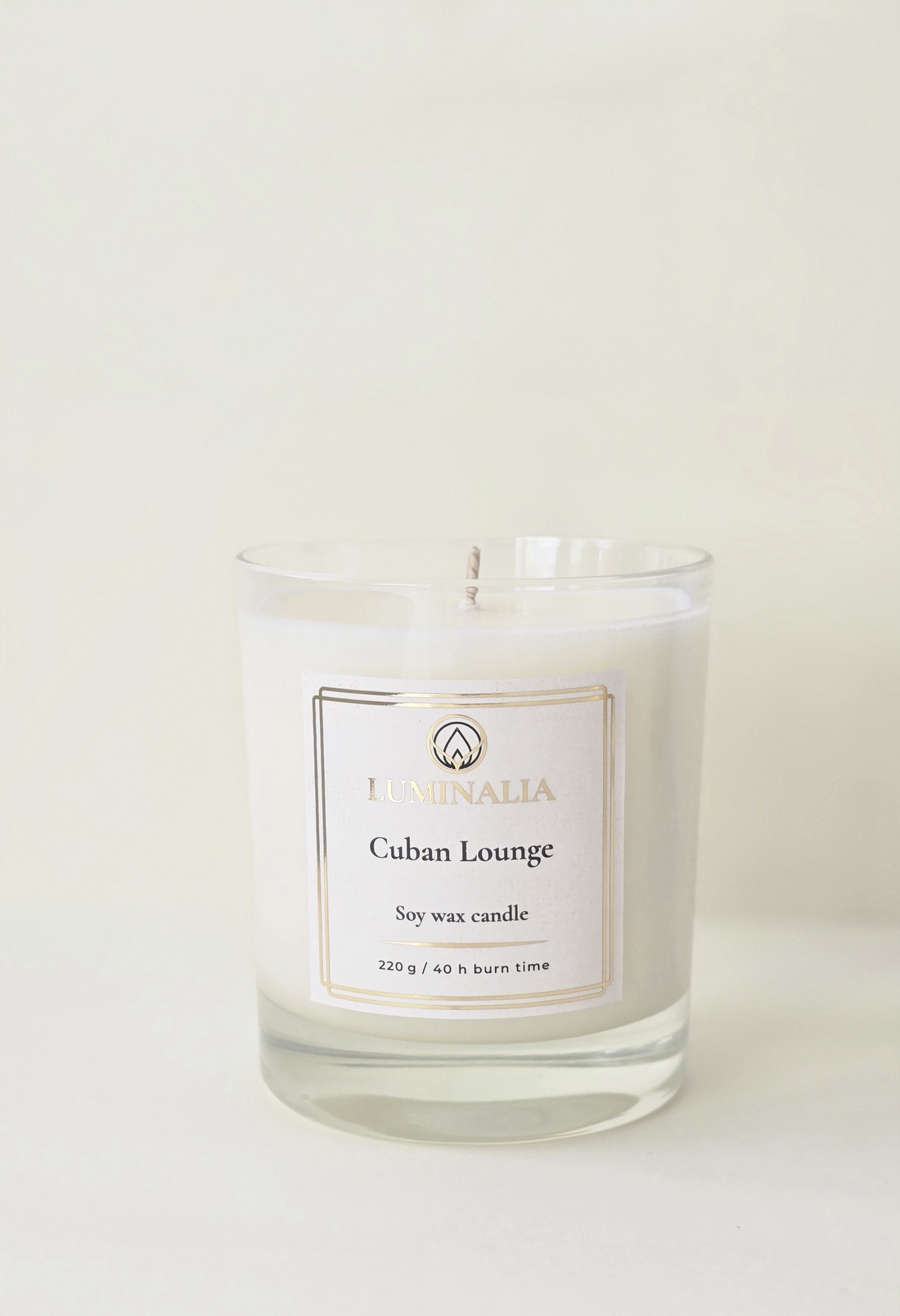 Lumanare 220g Cuban Lounge  - casă & stil de viață - lumânări, parfumuri, arome - felinar cu lumânare - Artynos.ro