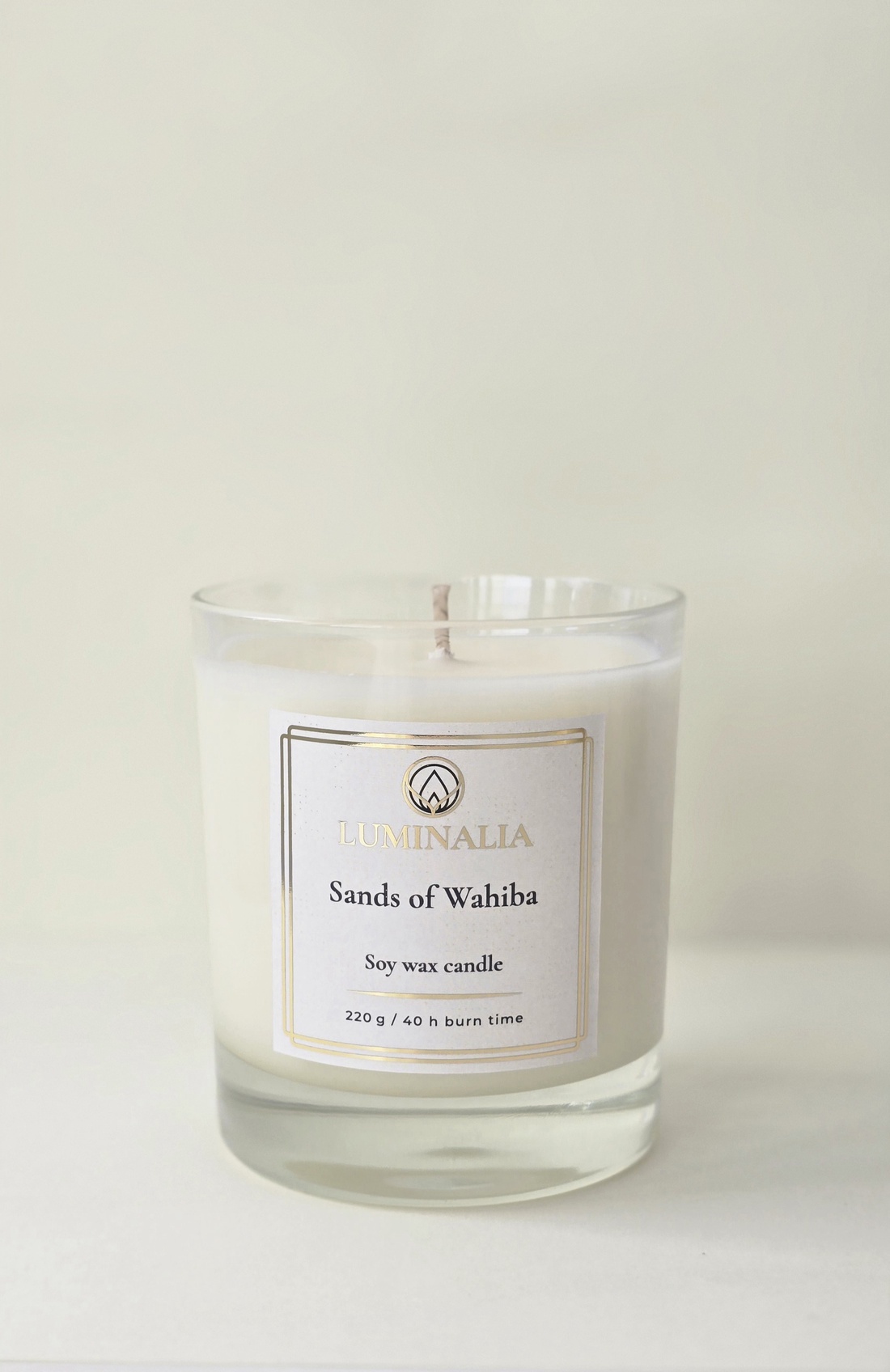 Lumanare 220g Sands of Wahiba  - casă & stil de viață - lumânări, parfumuri, arome - felinar cu lumânare - Artynos.ro
