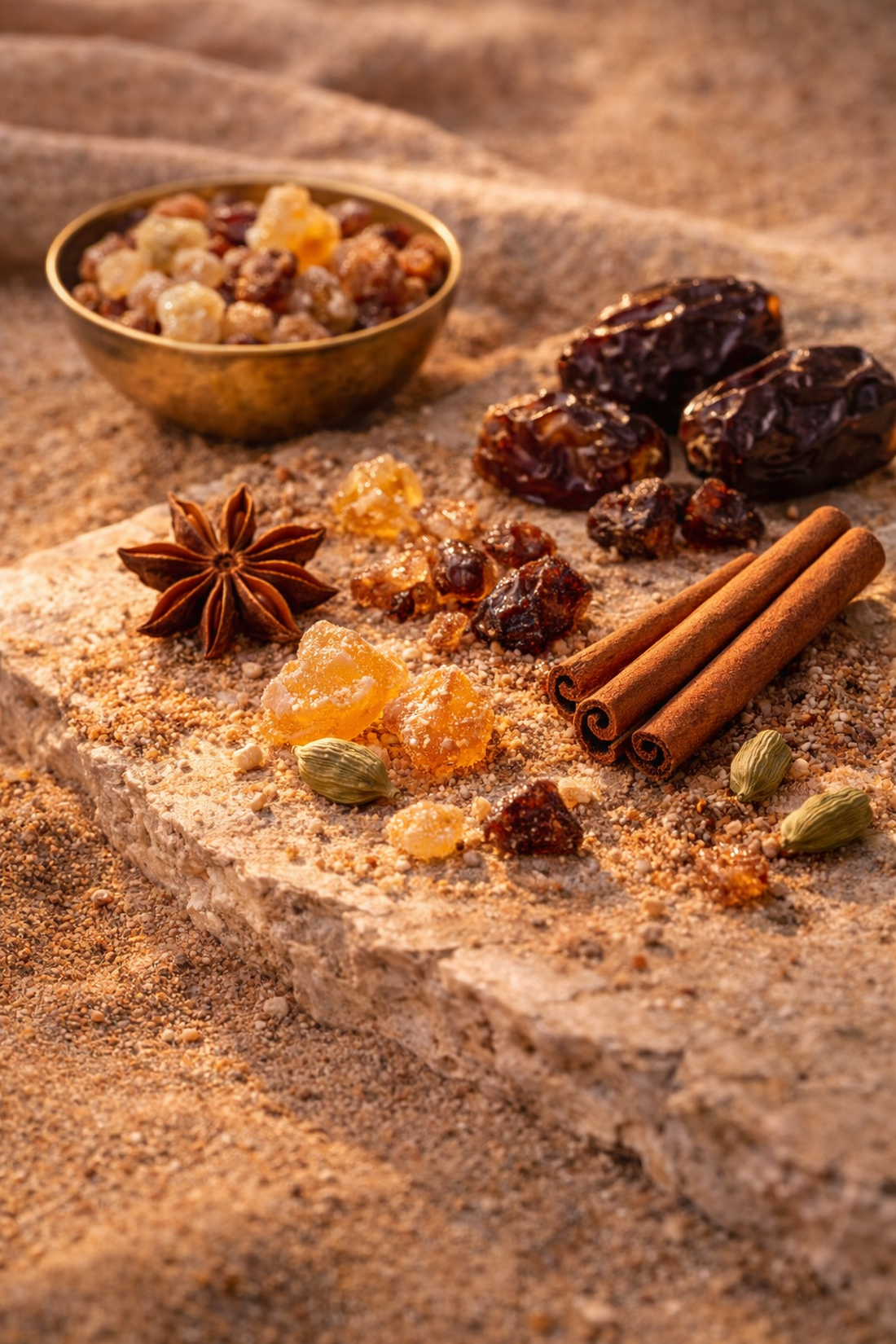 Lumanare 220g Sands of Wahiba  - casă & stil de viață - lumânări, parfumuri, arome - felinar cu lumânare - Artynos.ro