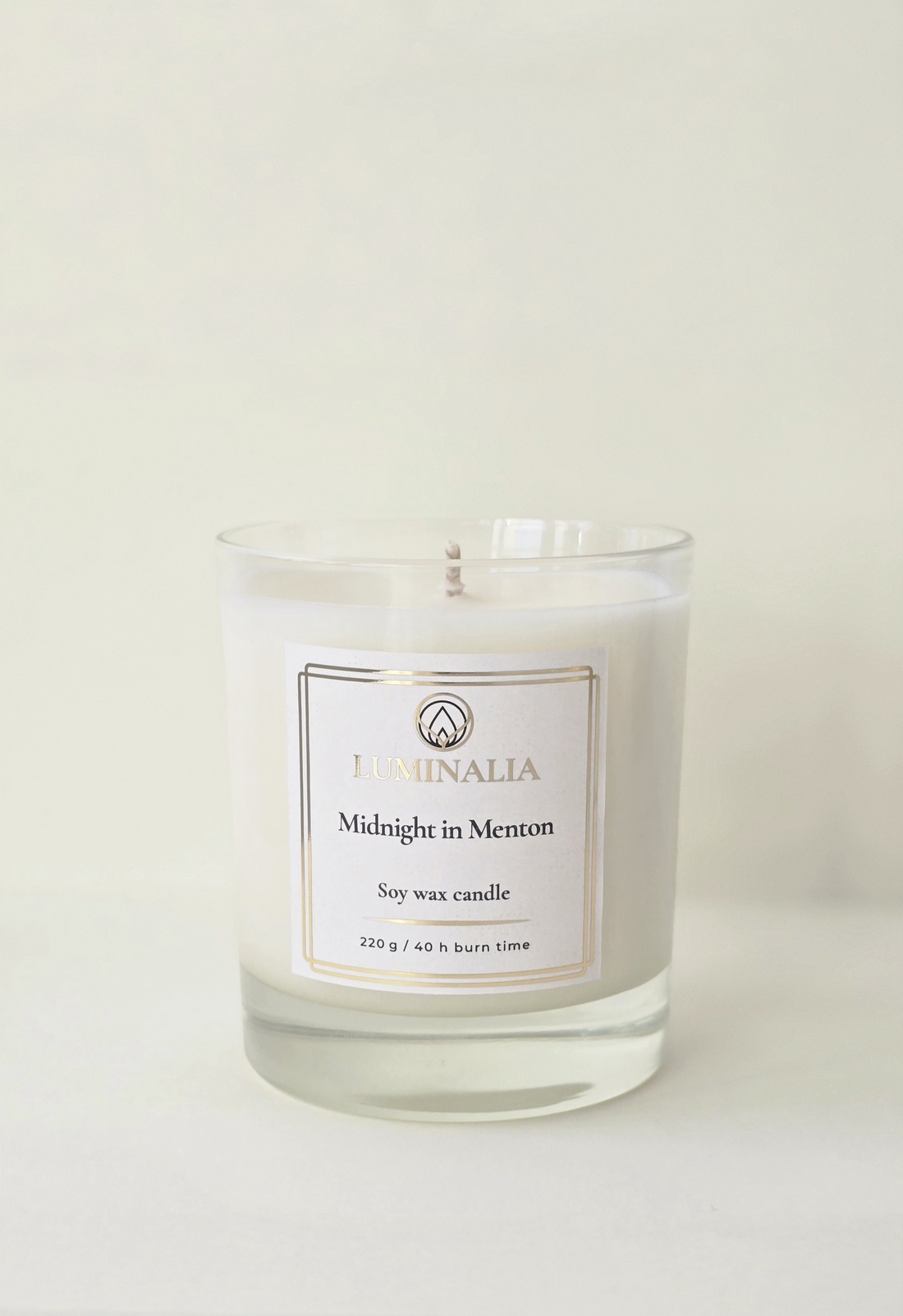 Lumanare 220g Midnight in Menton  - casă & stil de viață - lumânări, parfumuri, arome - ceară parfumată - Artynos.ro