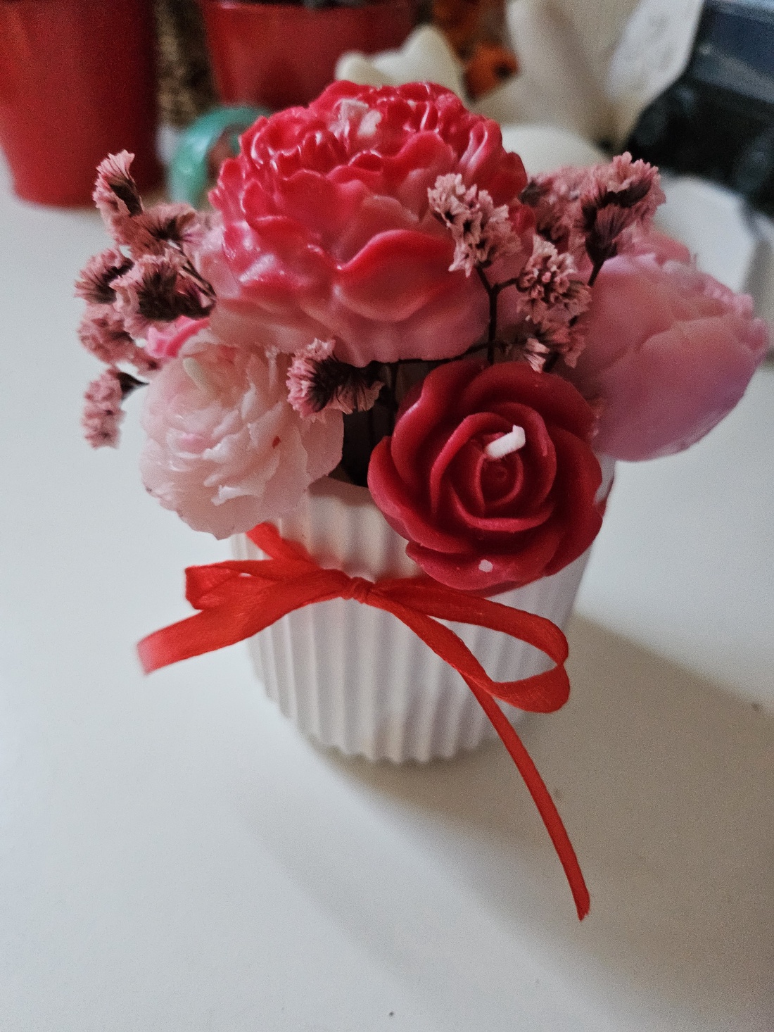 Aranjament floral - casă & stil de viață - lumânări, parfumuri, arome - ceară parfumată - Artynos.ro Aranjament floral - casă & stil de viață - lumânări, parfumuri, arome - ceară parfumată - Artynos.ro