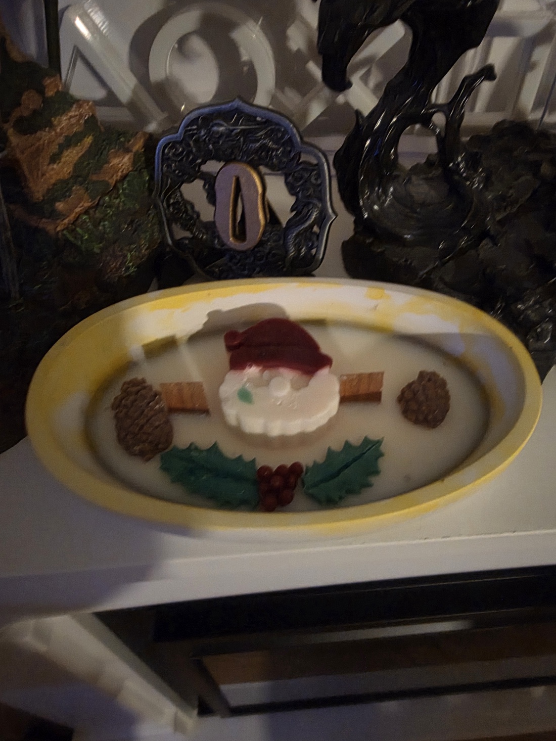 Lumânare parfumată  - crăciun - decorațiuni de crăciun de casă - lumânări parfumate de crăciun - Artynos.ro