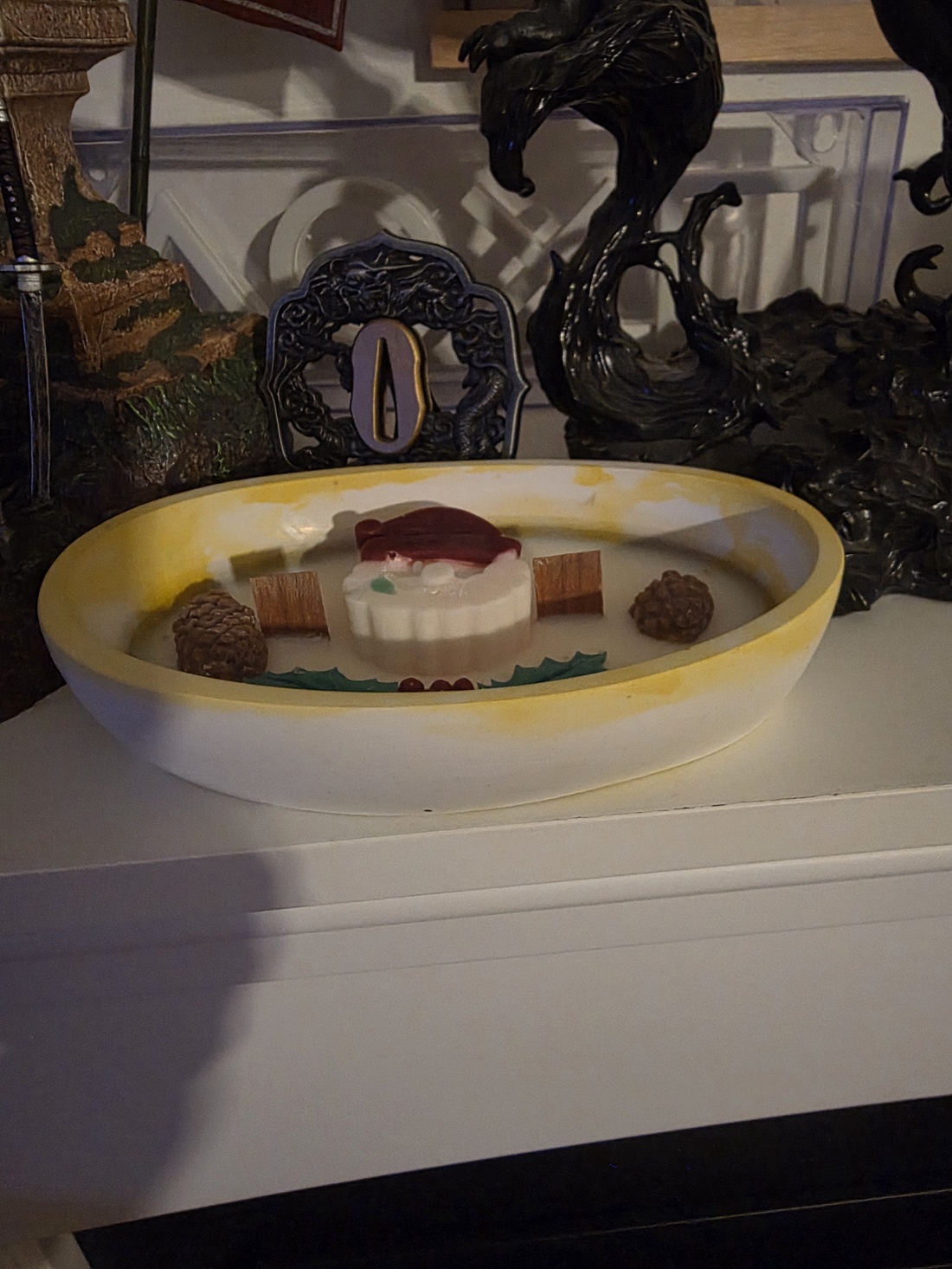 Lumânare parfumată  - crăciun - decorațiuni de crăciun de casă - lumânări parfumate de crăciun - Artynos.ro