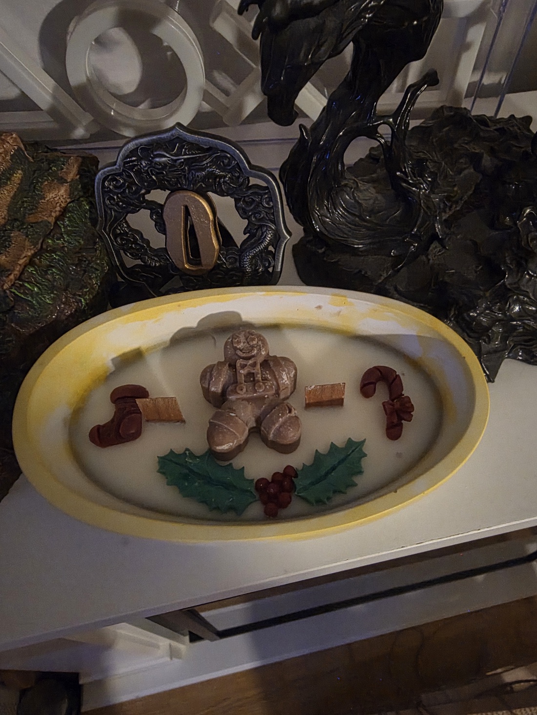 Lumânare parfumată  - crăciun - decorațiuni de crăciun de casă - lumânări parfumate de crăciun - Artynos.ro