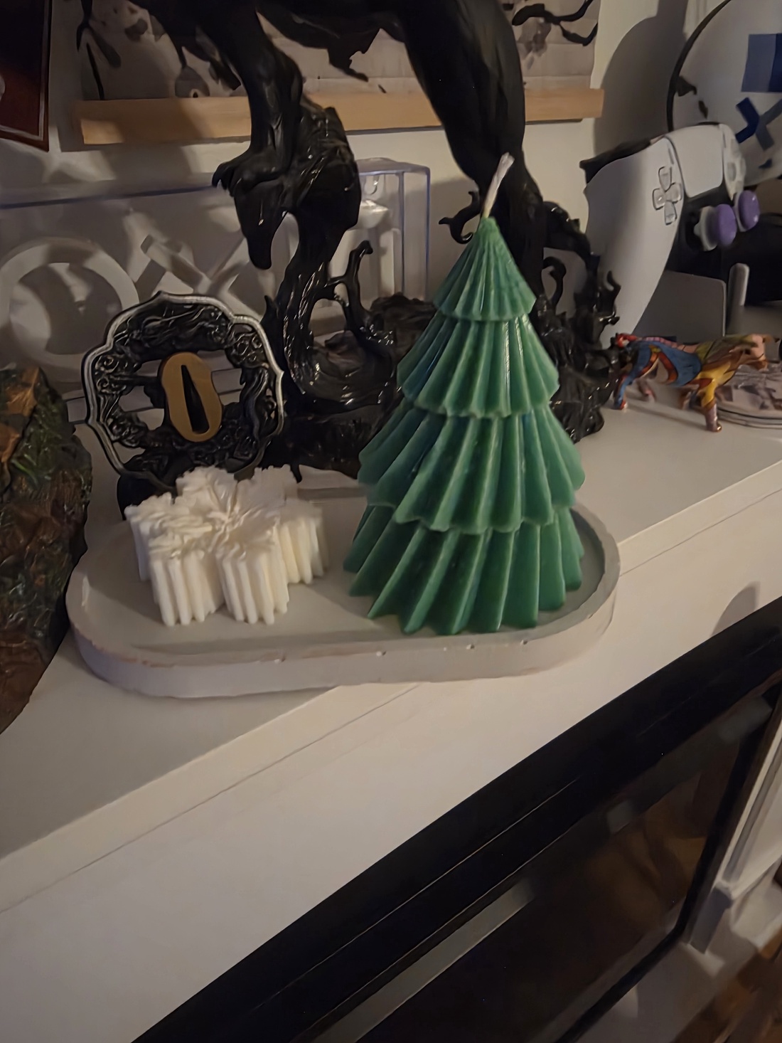 Lumânare parfumată  - crăciun - decorațiuni de crăciun de casă - lumânări parfumate de crăciun - Artynos.ro