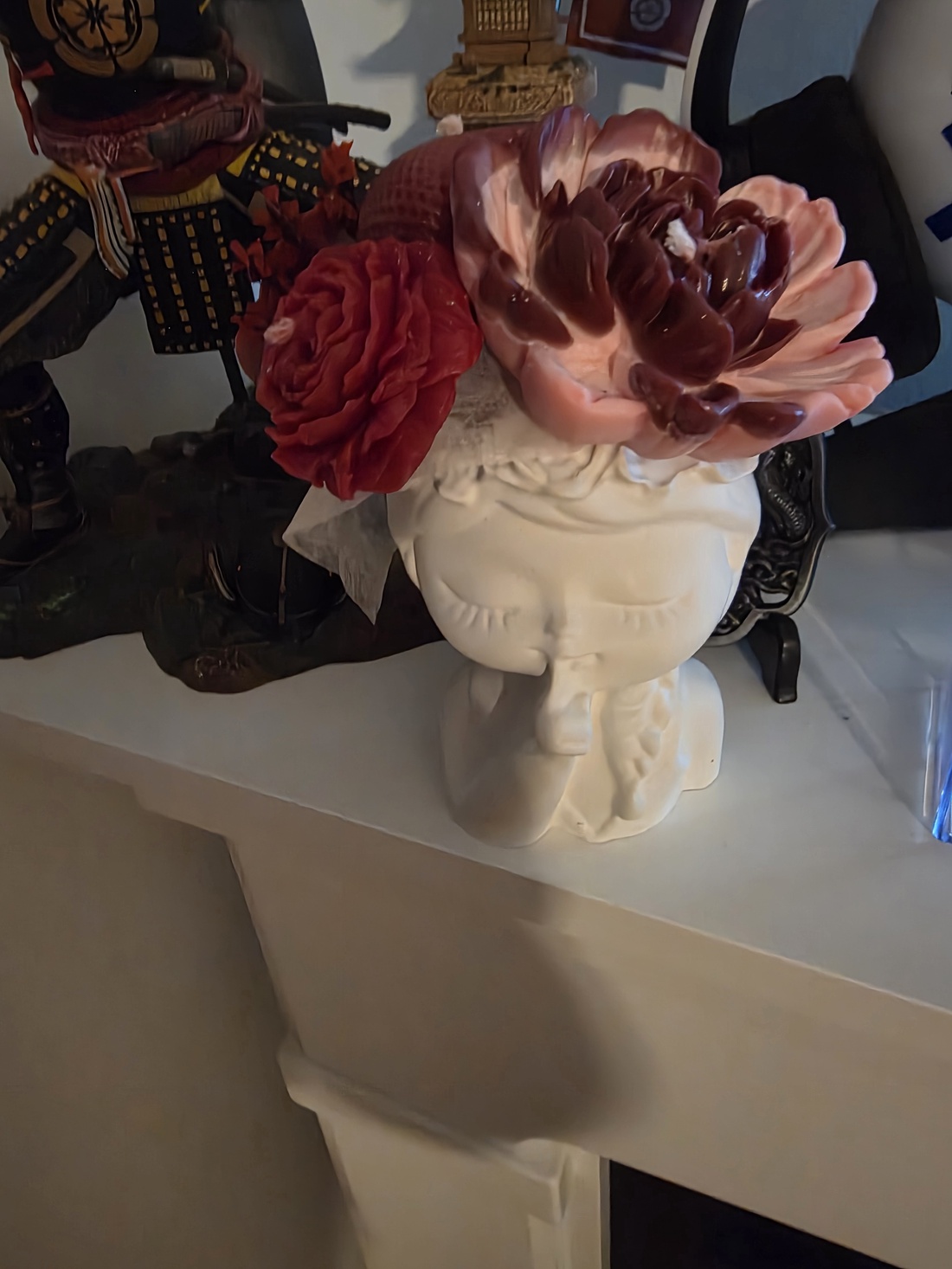 Aranjament floral  - accessorii și unelte - materie primă mixtă - lumânare - Artynos.ro