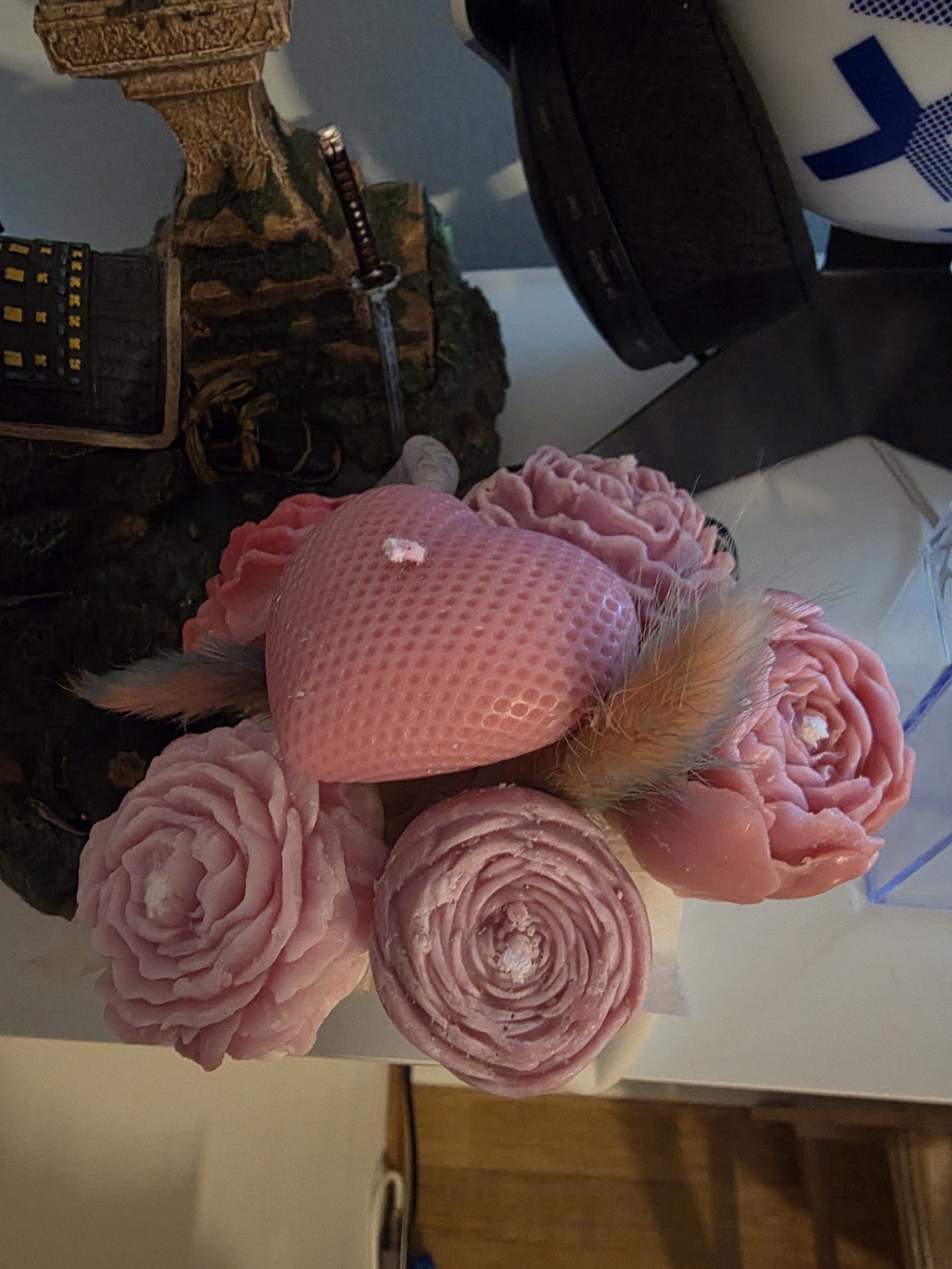 Aranjament floral  - casă & stil de viață - lumânări, parfumuri, arome - lumânări artizanale - Artynos.ro