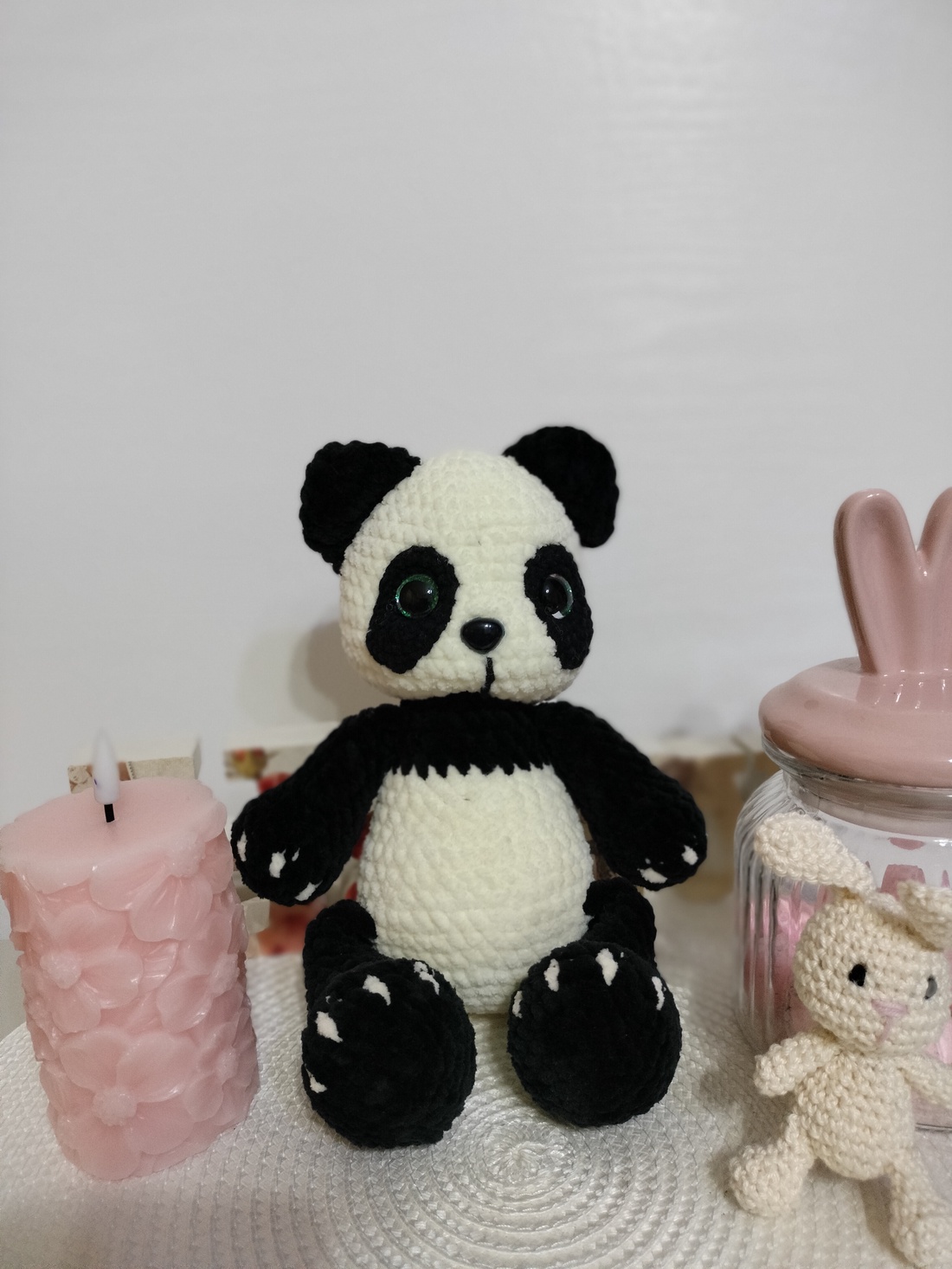 Ursuleț panda de catifea - jucării și echipamente pentru copii - plușuri - ursuleț de pluș - Artynos.ro Ursuleț panda de catifea - jucării și echipamente pentru copii - plușuri - ursuleț de pluș - Artynos.ro