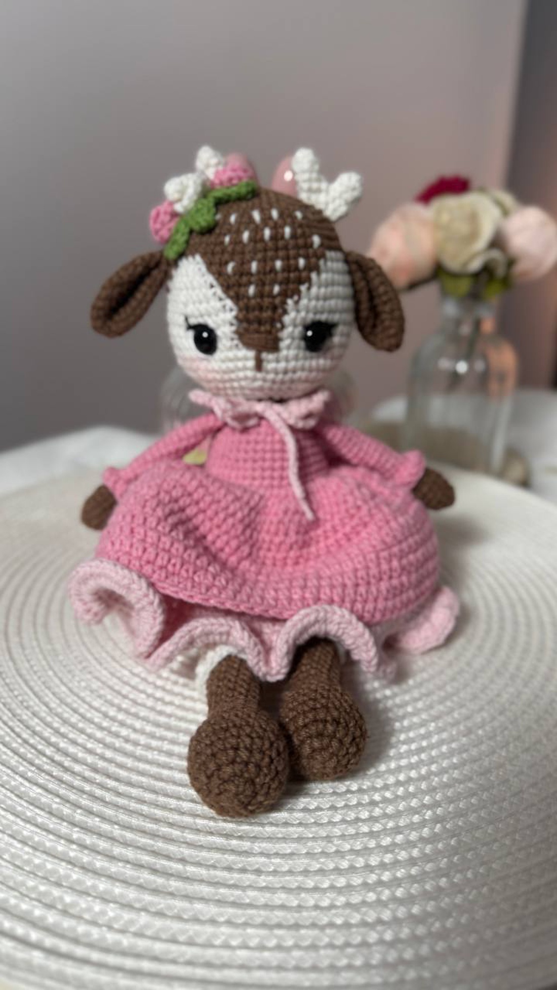 Păpușă croșetată handmade � Lunahandmade - jucării și echipamente pentru copii - plușuri - păpușă croșetată, păpușă de pluș - Artynos.ro