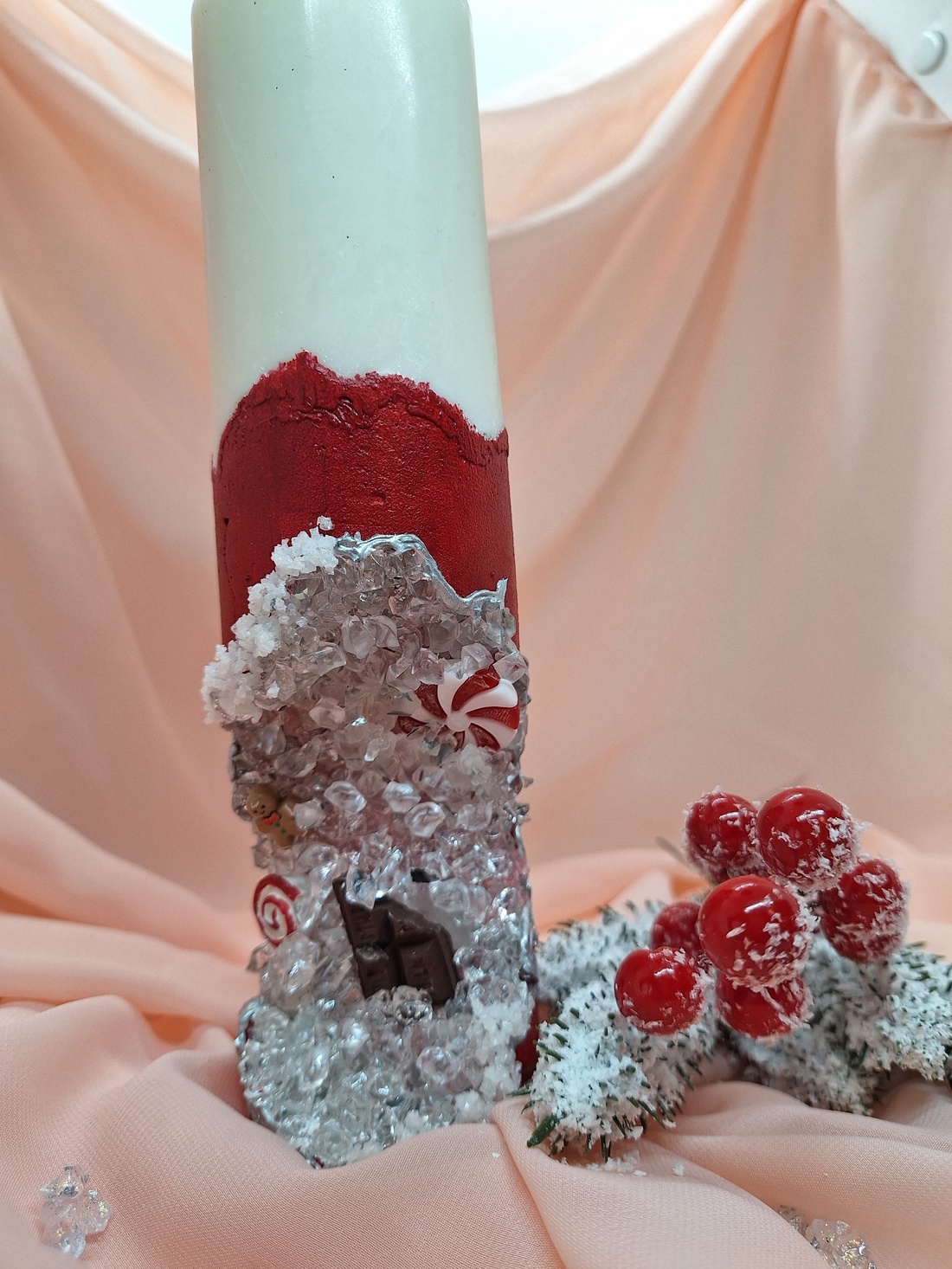 Lumânare pentru Craciun - casă & stil de viață - lumânări, parfumuri, arome - lumânare - lumânări artizanale - Artynos.ro