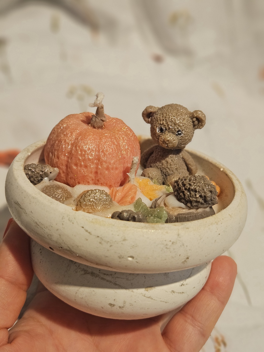 Lumânare Pretty little bear - casă & stil de viață - lumânări, parfumuri, arome - lumânări artizanale - Artynos.ro