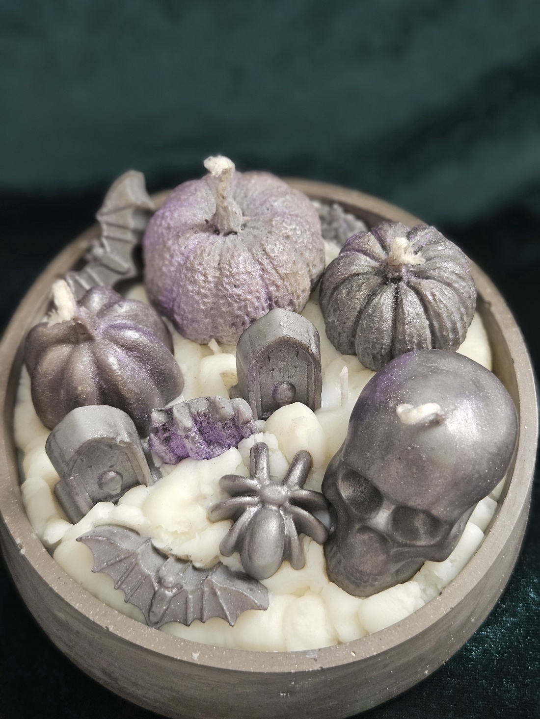 Lumânare Spooky black - casă & stil de viață - lumânări, parfumuri, arome - lumânări artizanale - Artynos.ro