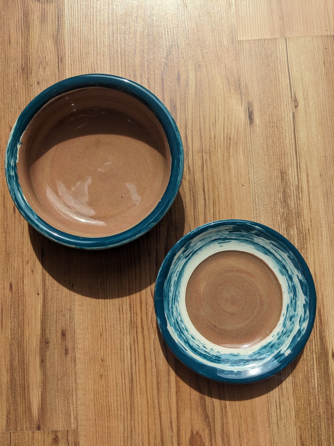 Set de boluri ceramice cu dungi -  - Artynos.ro