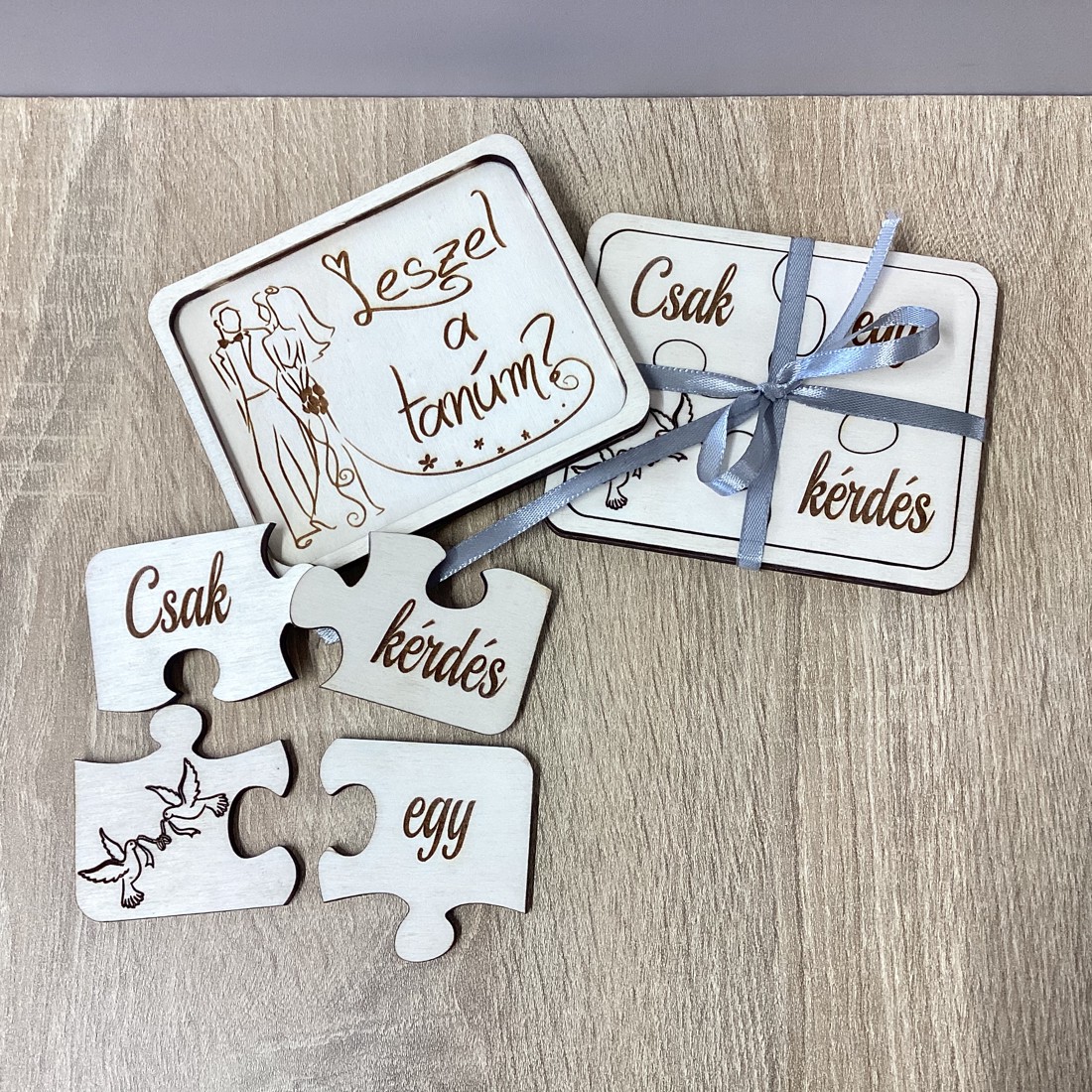 Invitație martor 2 piese nunta -  - Artynos.ro