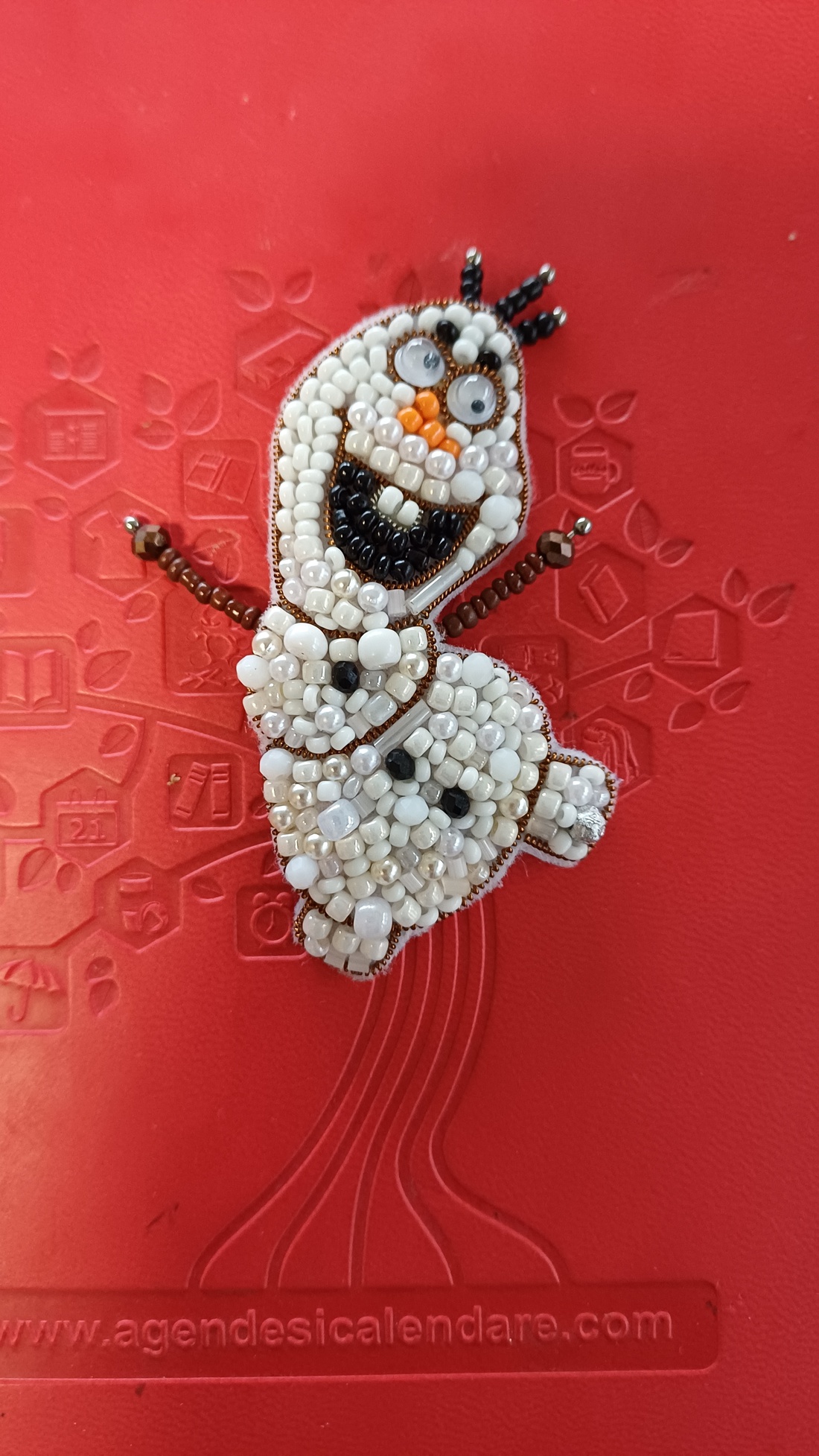 Brosa olaf  - bijuterii - broșe - Artynos.ro