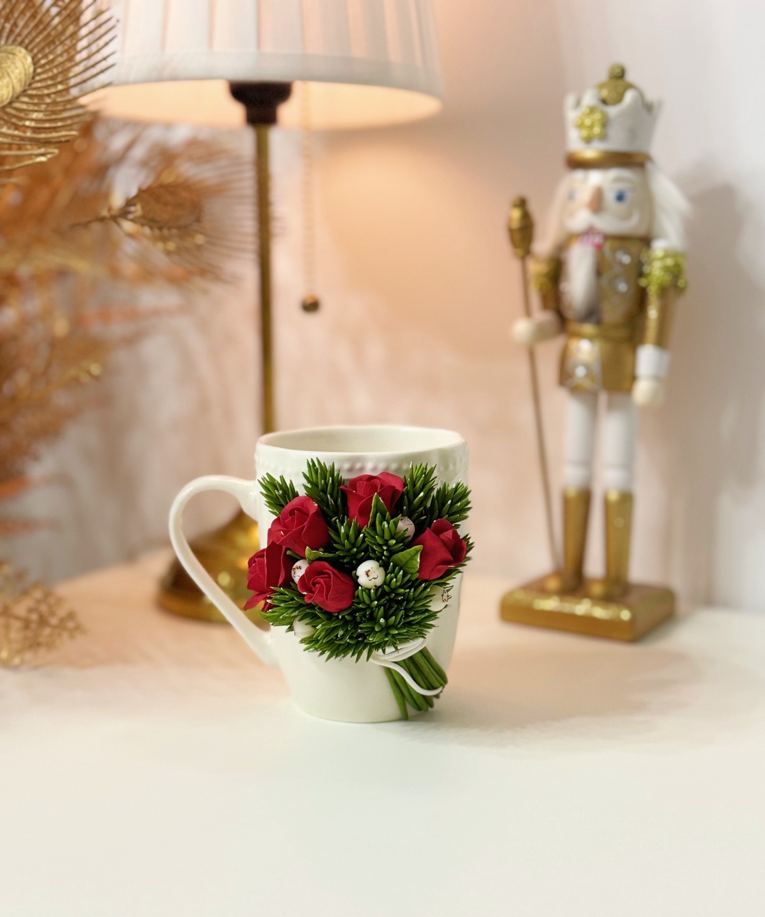 Cana cu trandafiri - casă & stil de viață - accesorii pentru echipamente de bucătărie - accesorii de servire - căni - Artynos.ro